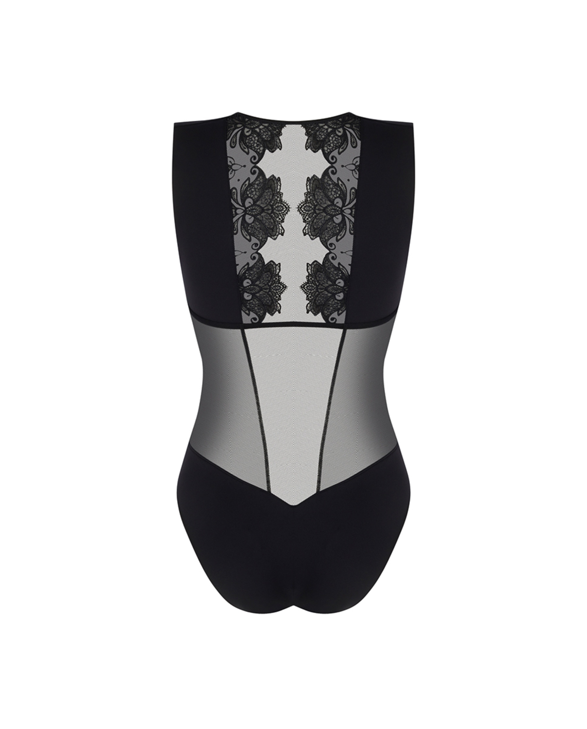 Body com renda Preto-6