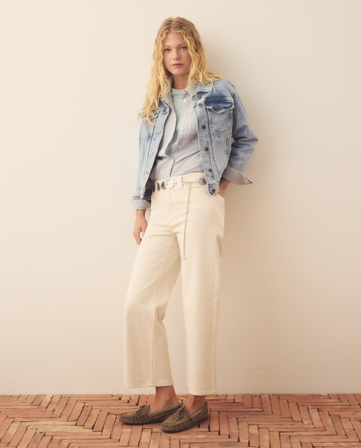 Imagen 0 de Pantalón marine 5 bolsillos color de mujer