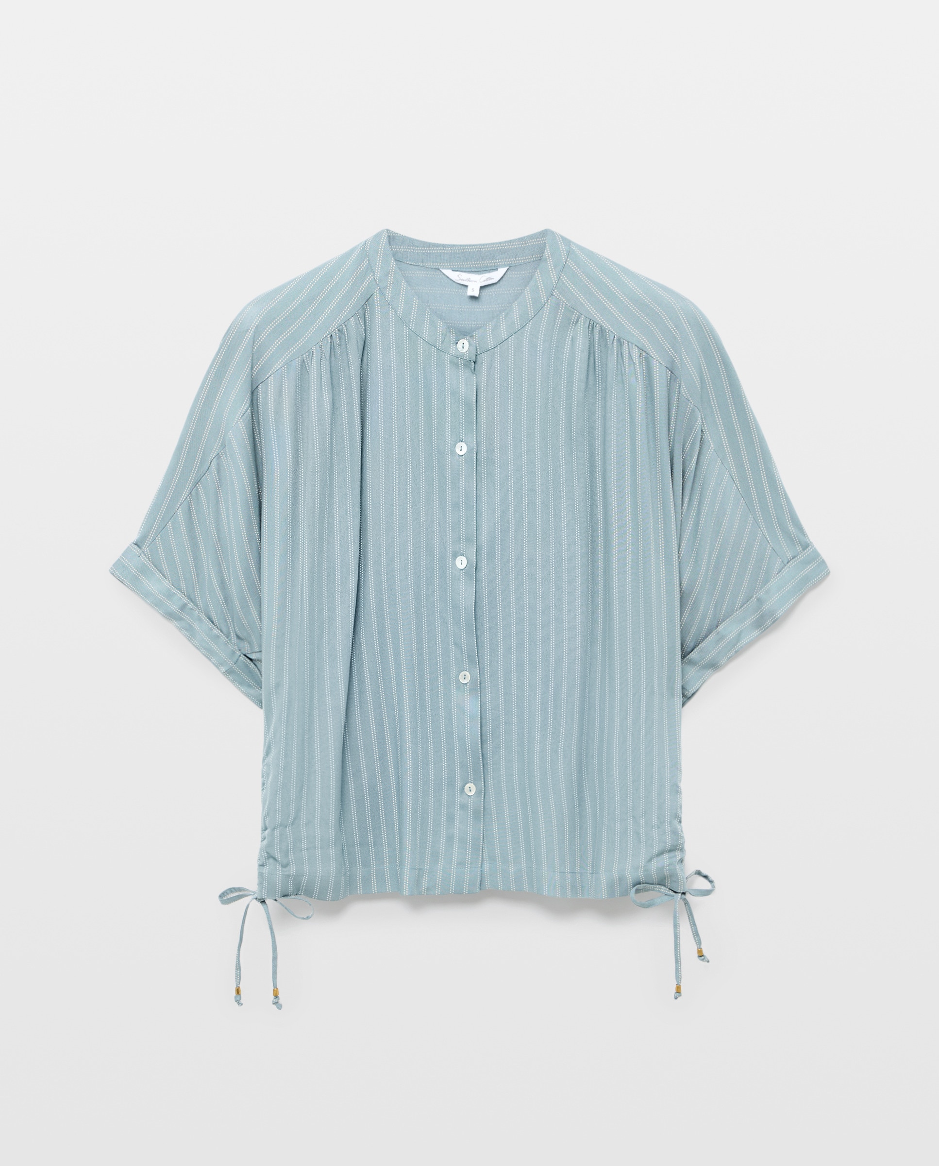 Blusa às riscas Verde-1