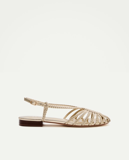 Imagem 0 de Sandálias Rasas com Entrançado