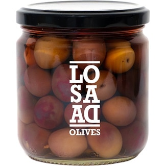 aceitunas cacereñas negras tarro 345 g neto escurrido - Losada
