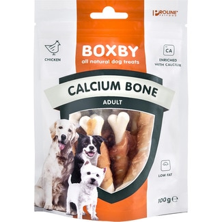 huesos de calcio y pollo para perros envase 100 g - Boxby