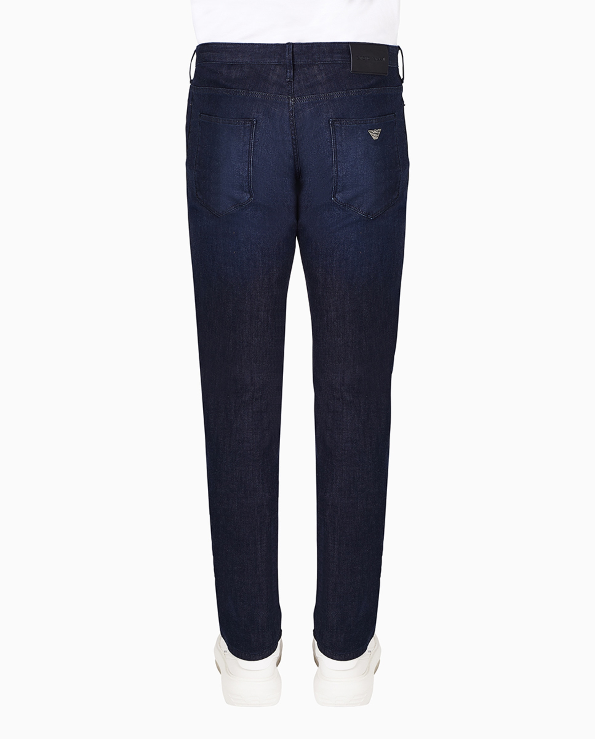 Jeans J06 Slim Fit com Lavagem Escura Azul-índigo-2