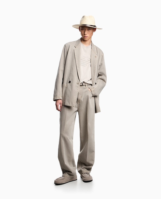 Imagem 0 de T-shirt de Manga Curta com Logótipo a Condizer no Peito