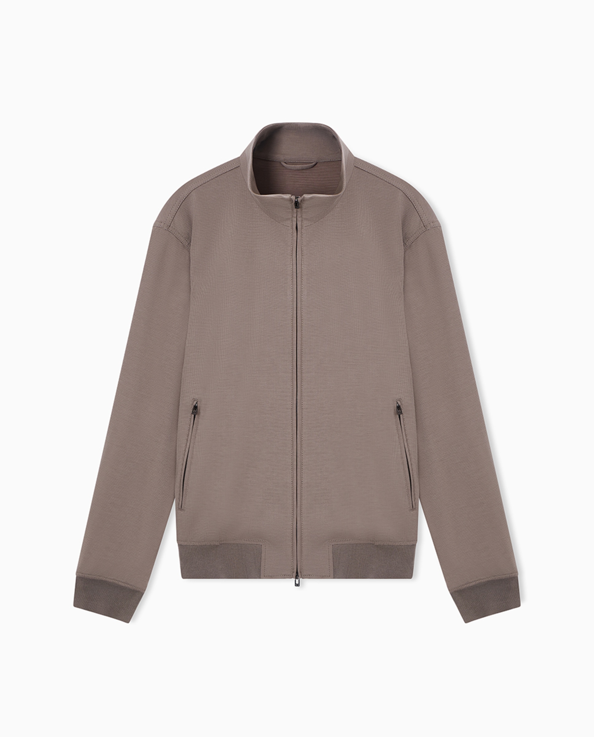 Imagem 0 de Blusão Bomber em Xadrez com Fecho de Correr