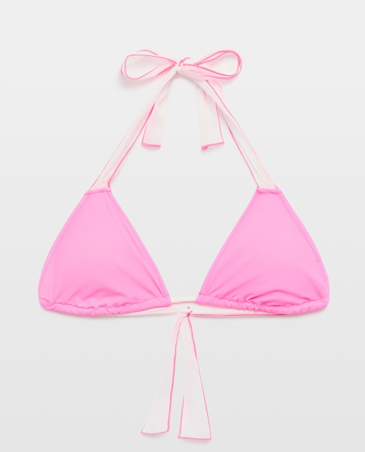 Imagem 0 de Top de Biquíni com Estampado às Riscas