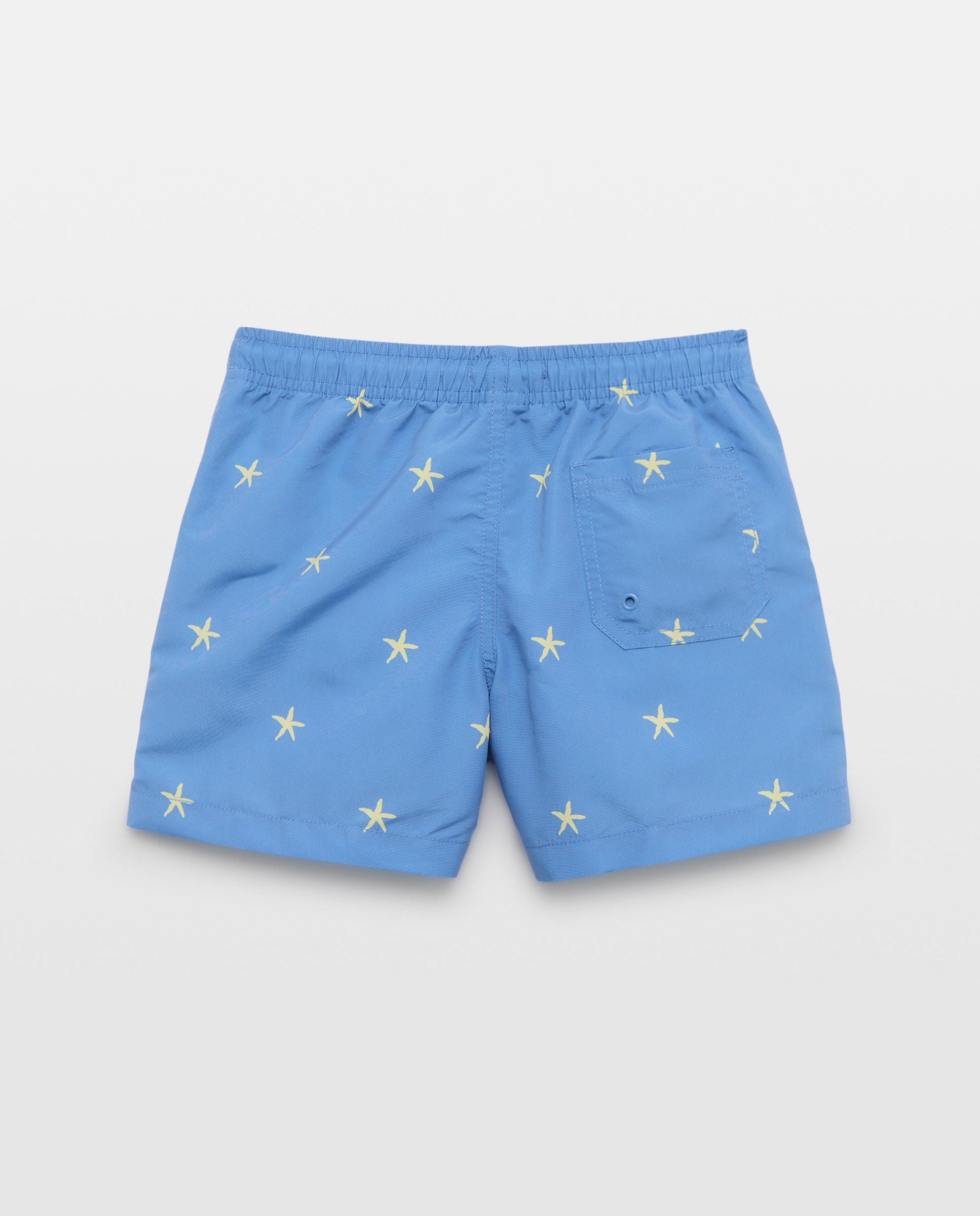 Bañador bermuda de niño estrellas 440 Azulón-2