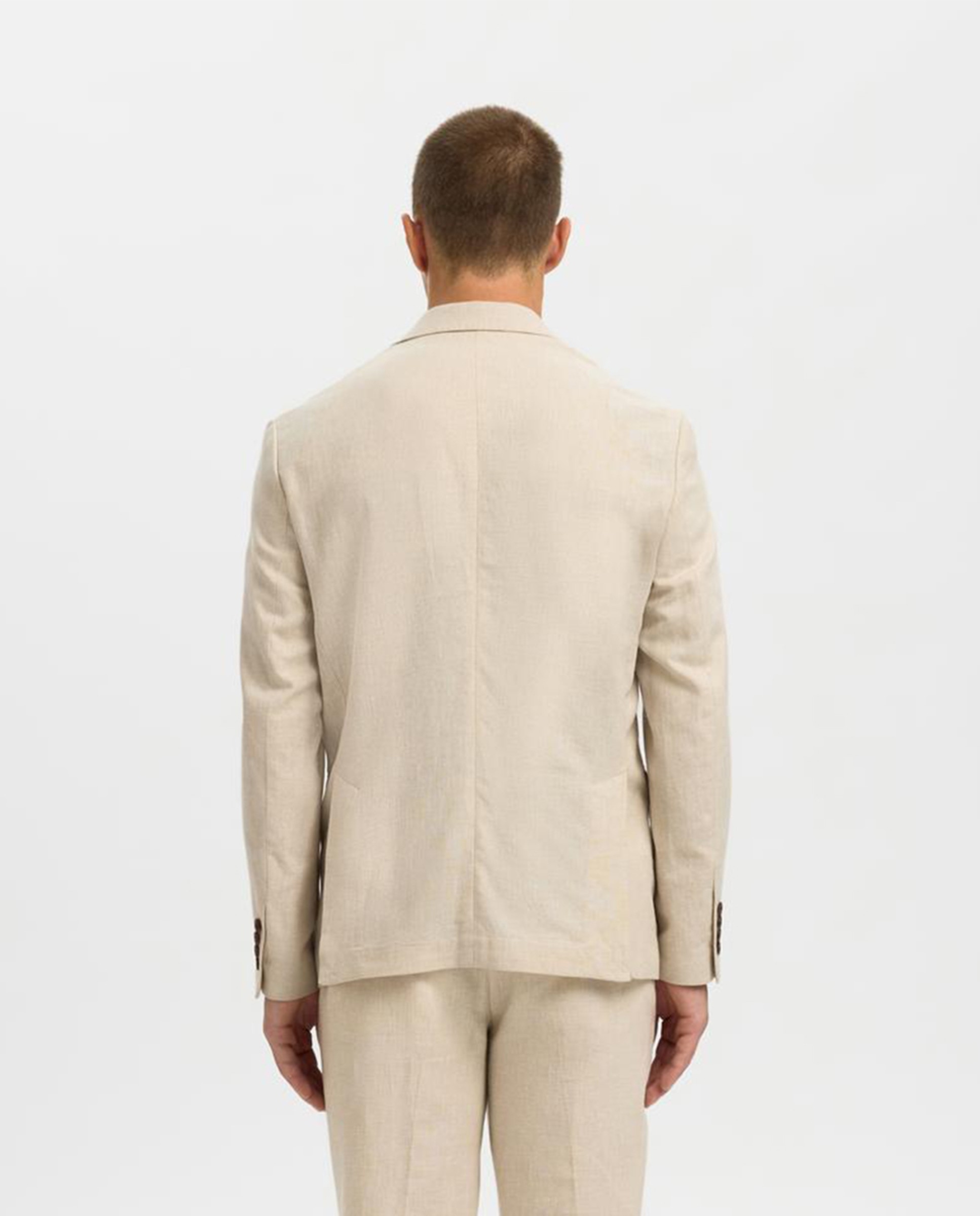 Blazer regular fit Cinzento-2
