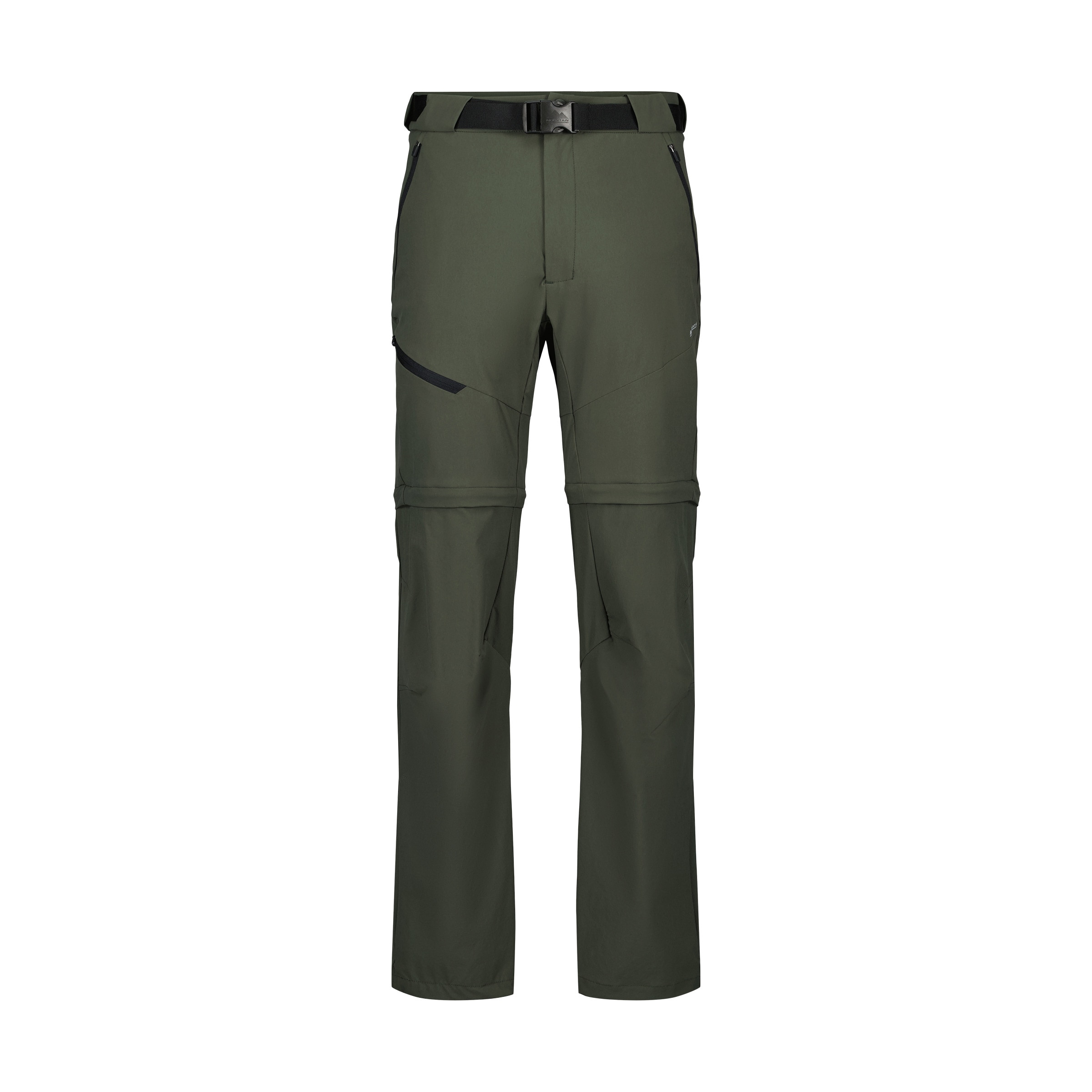 Calças de Montanha de Homem Verde-escuro-4