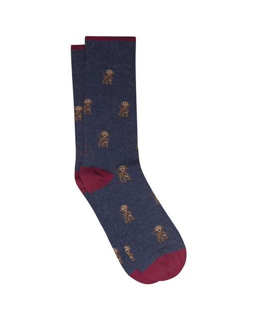 Imagem 0 de Meias Regular Cocker - Azul Jeans