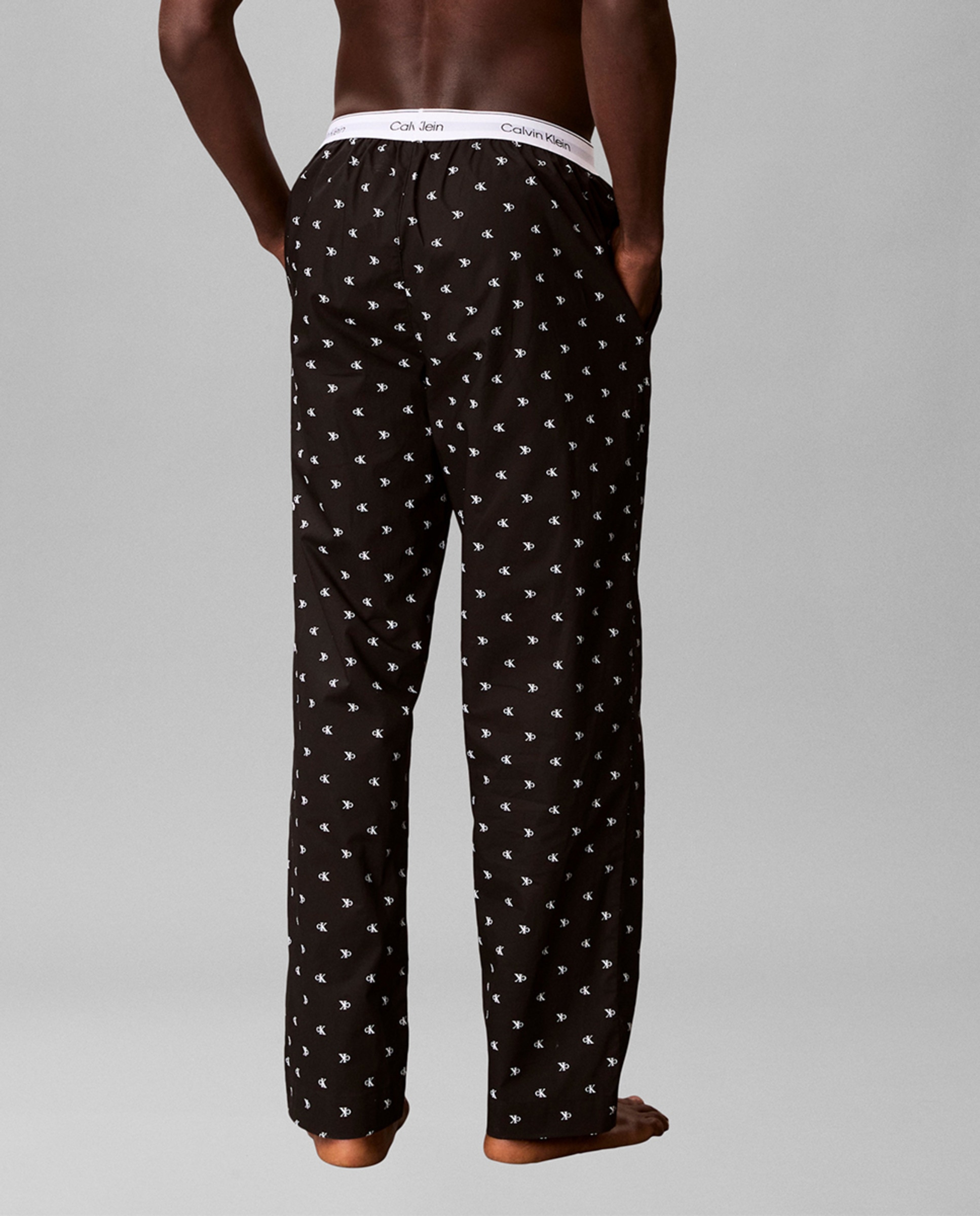 Calça comprida de pijama Preto-3