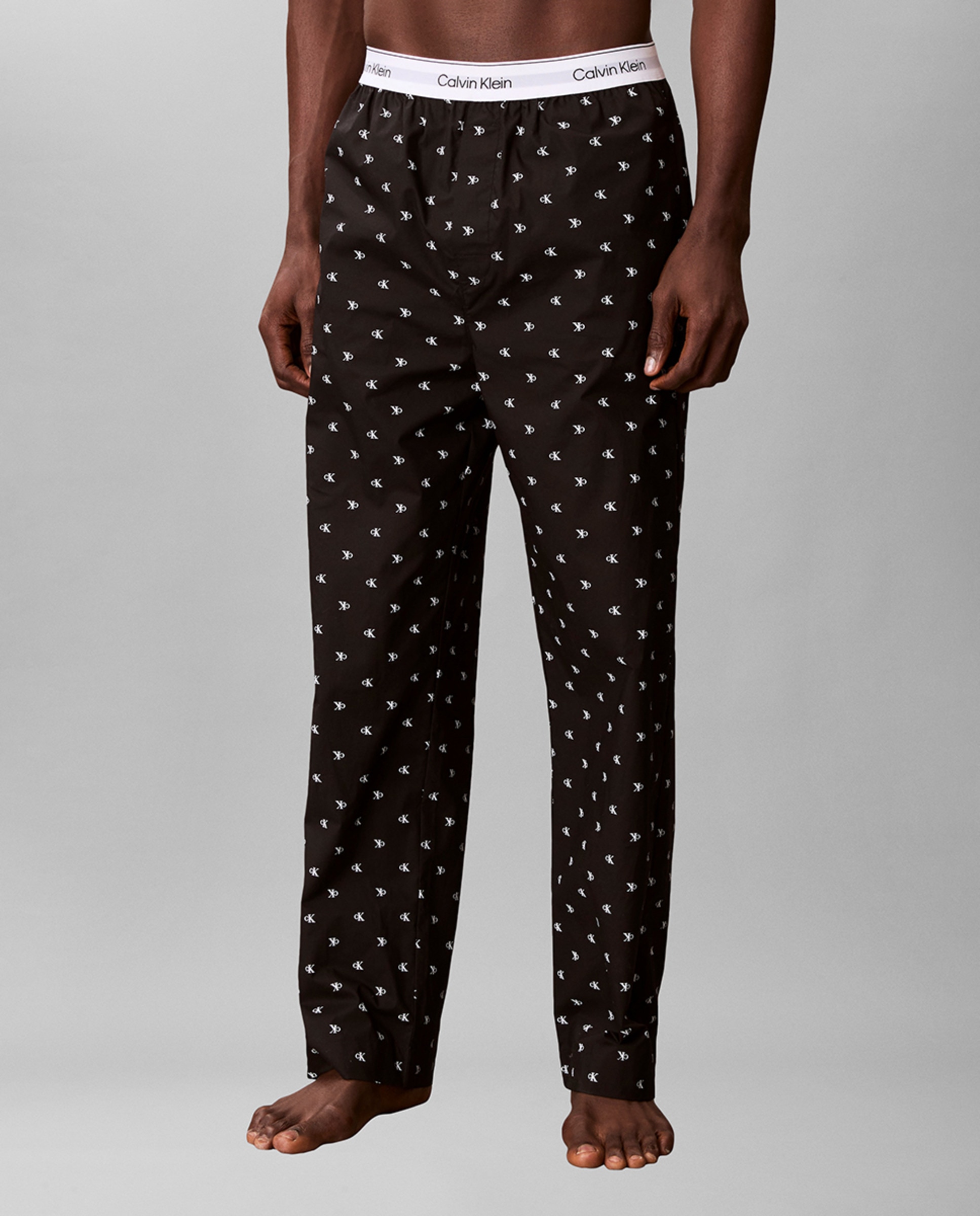Calça comprida de pijama Preto-2