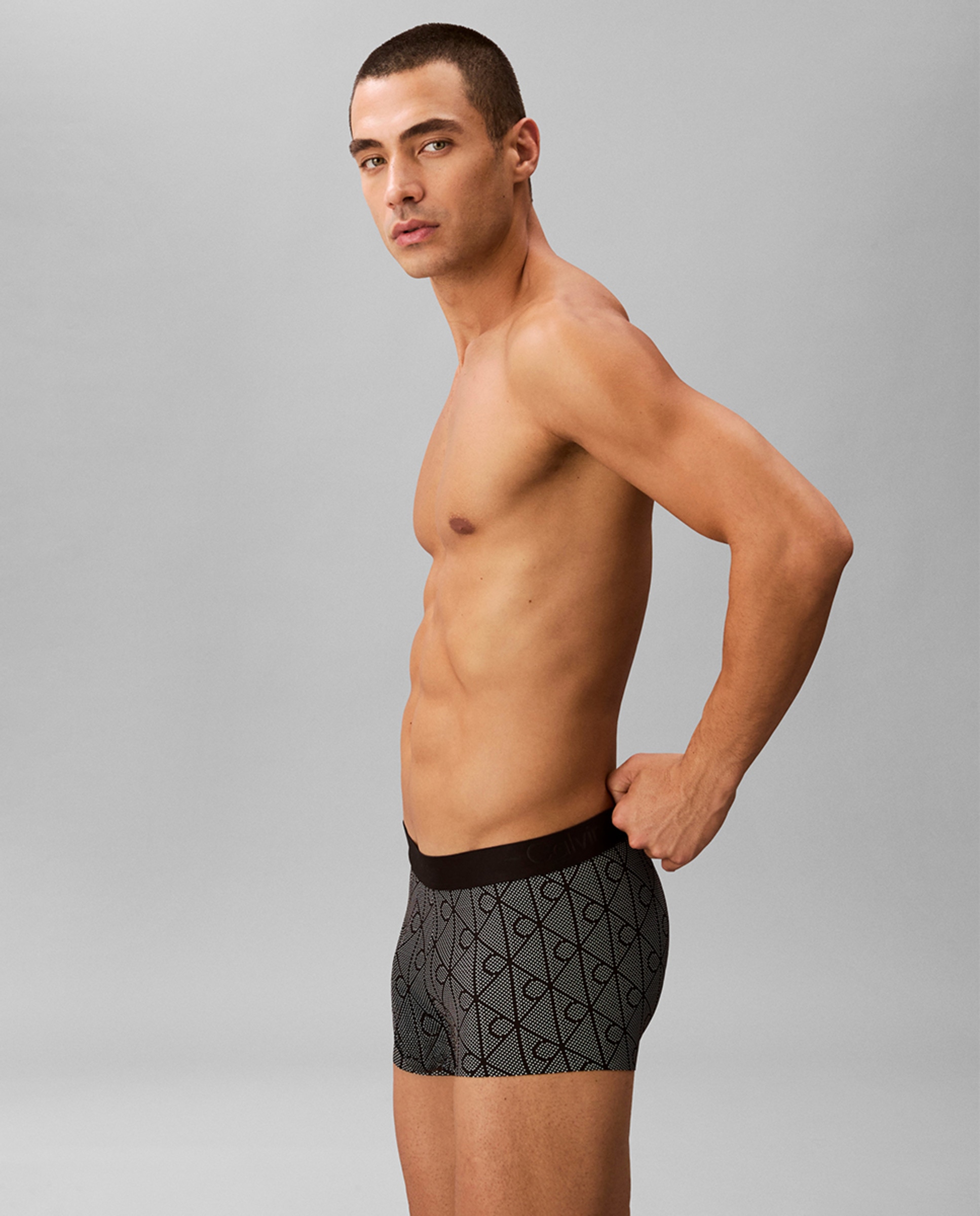 Boxers Curtos Individuais Preto-4