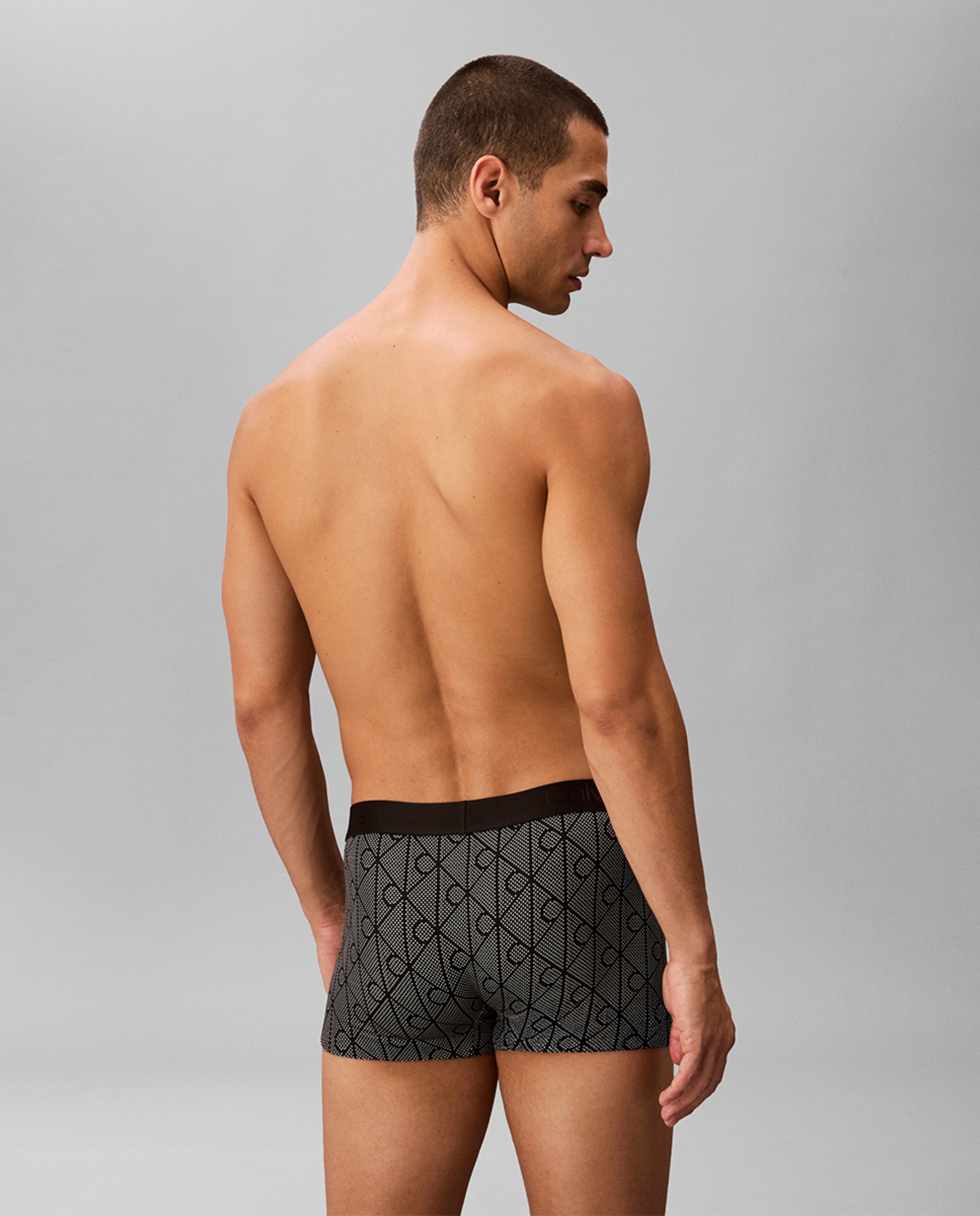Boxers Curtos Individuais Preto-3