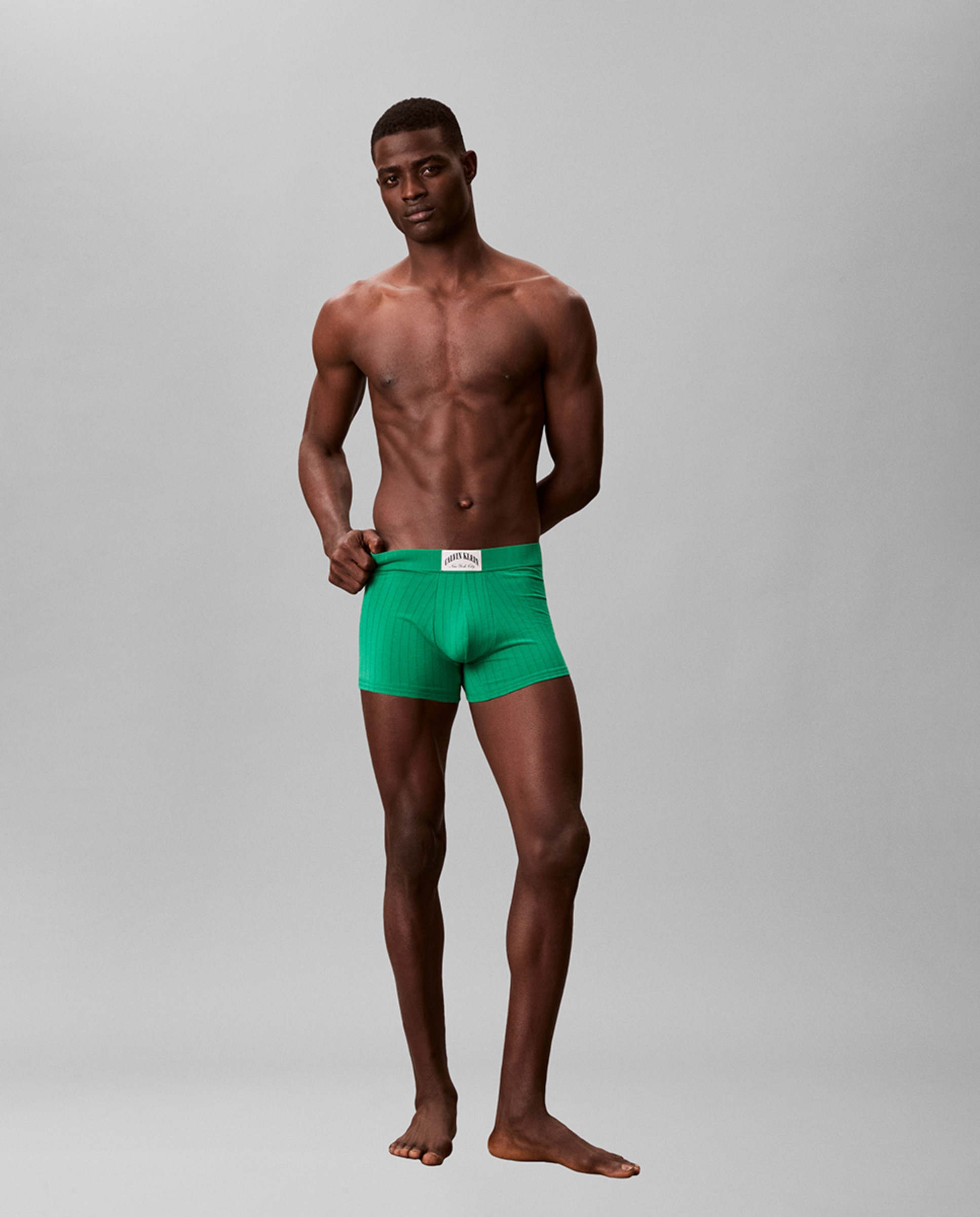 Boxers Curtos Individuais Verde-4