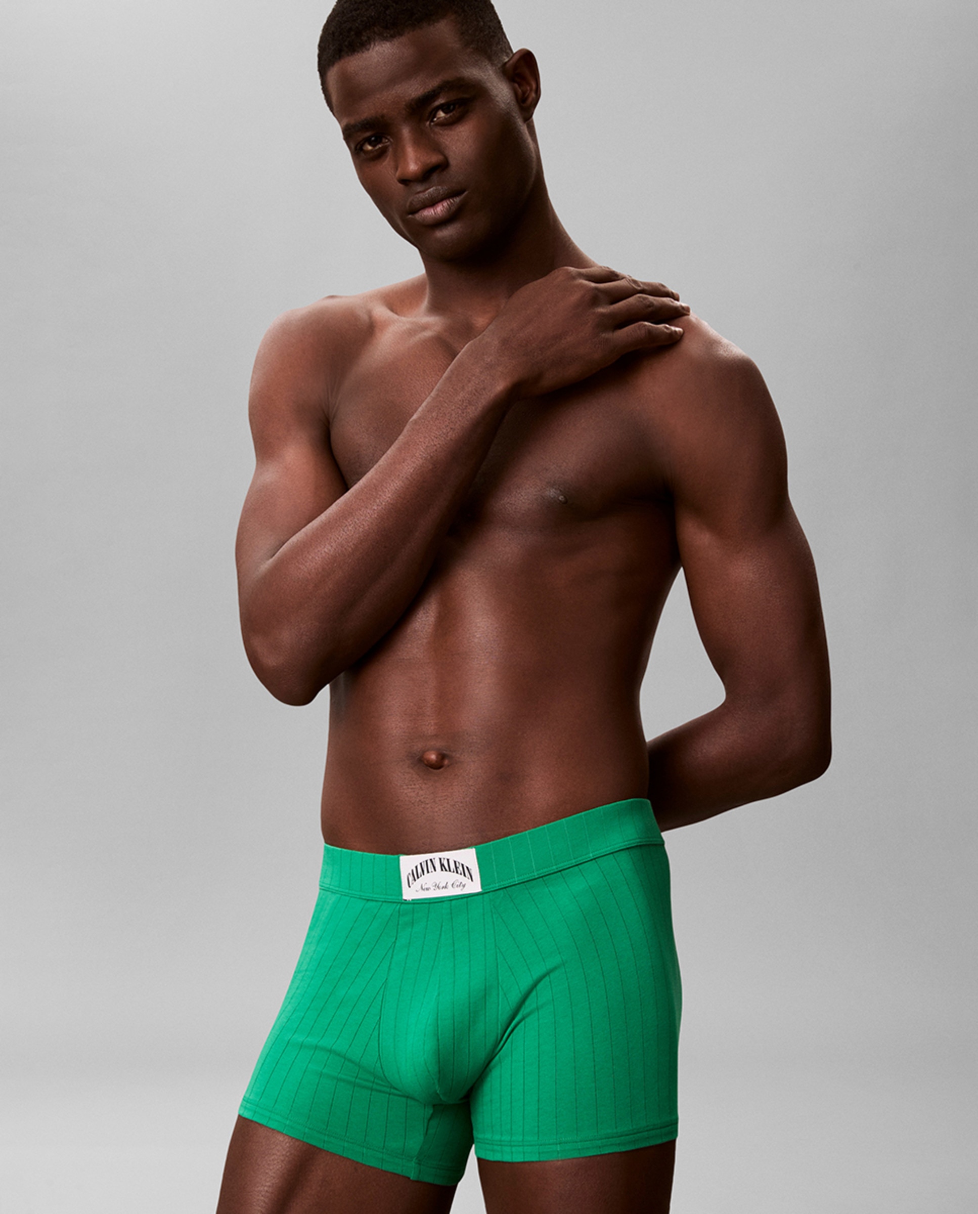 Boxers Curtos Individuais Verde-3