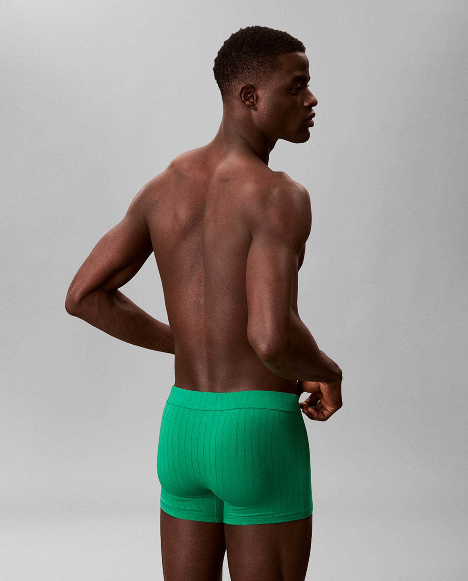 Boxers Curtos Individuais Verde-2
