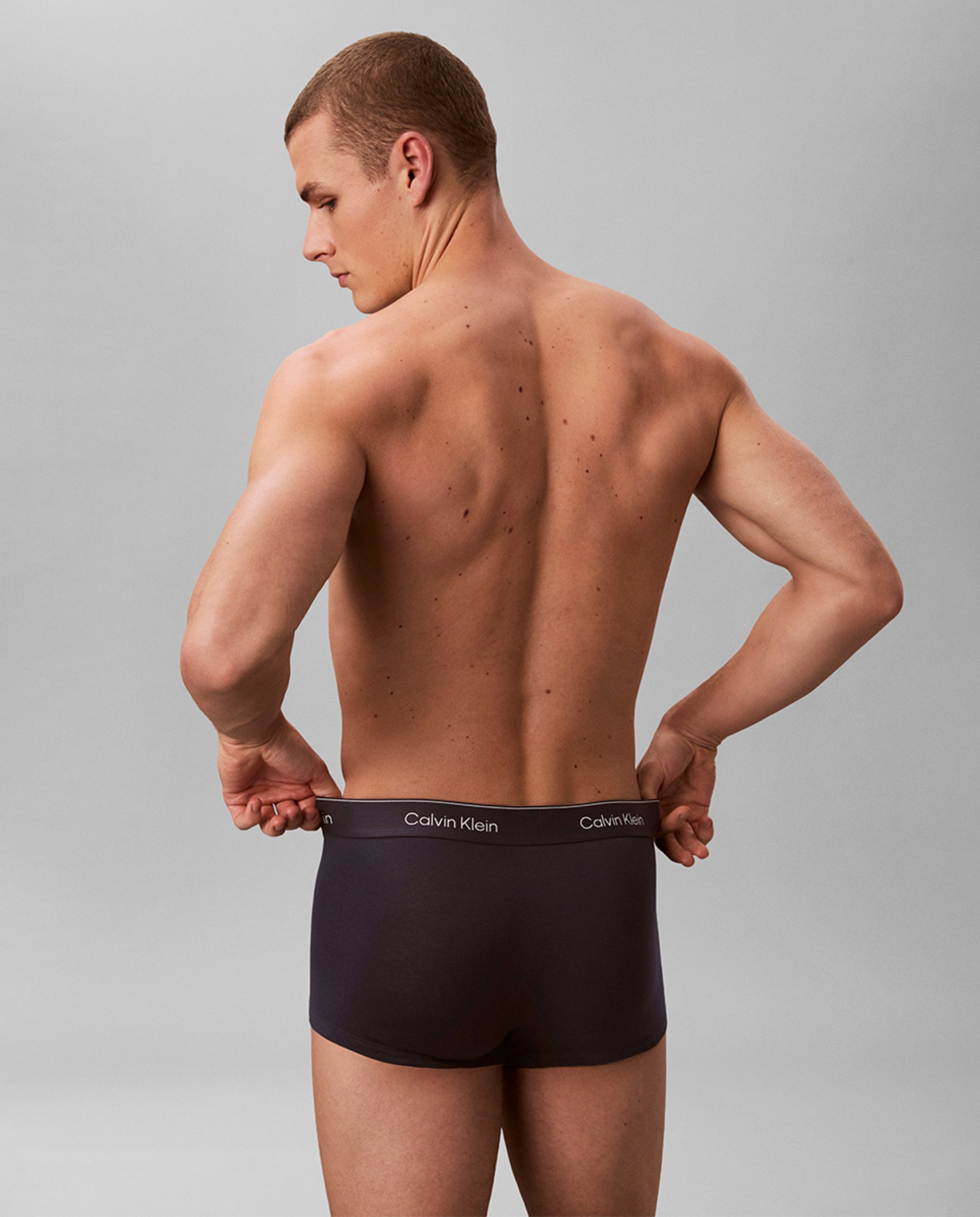 Pack de 3 Boxers de Cintura Baixa - Icon Cotton Stretch Multicolor-3