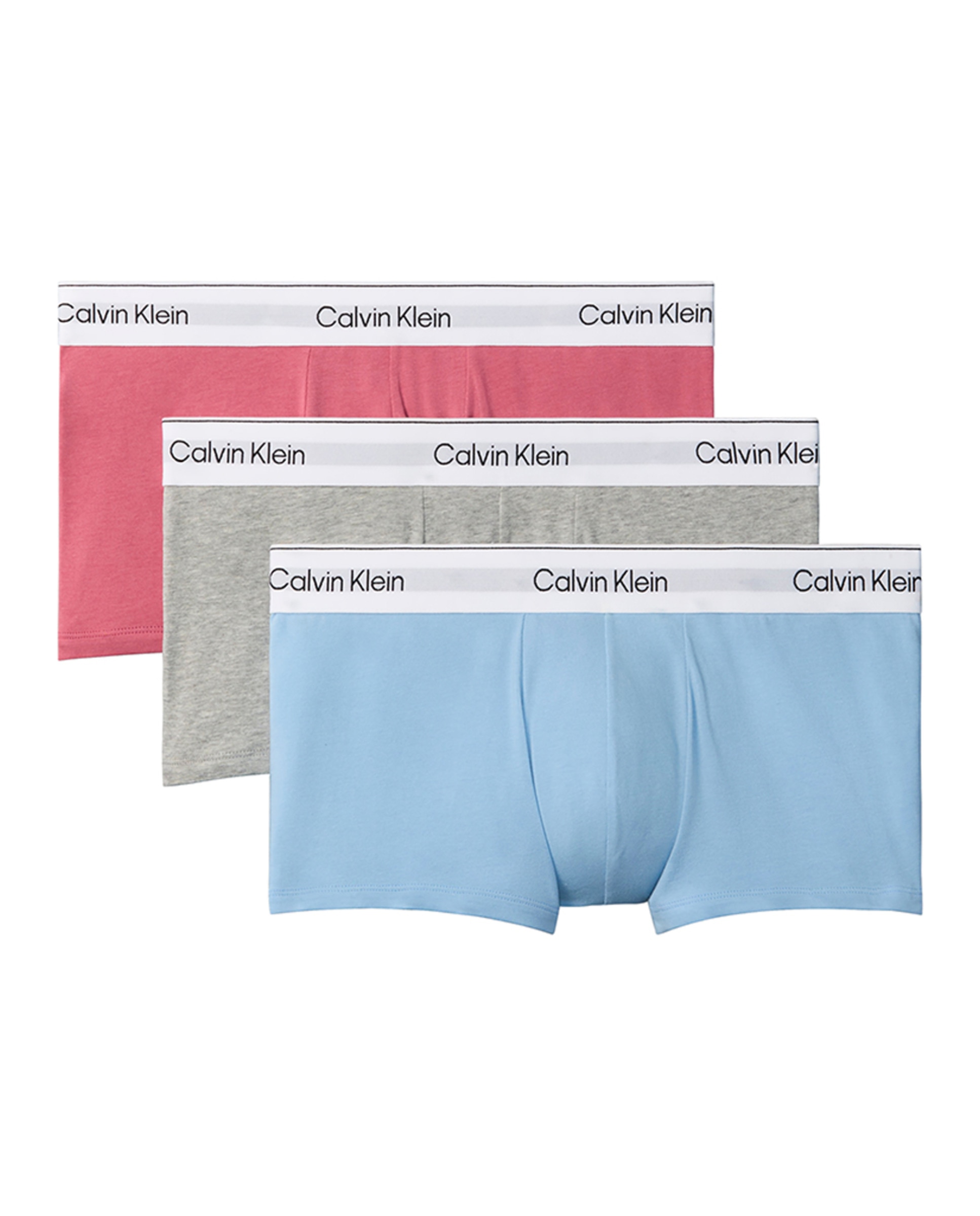 Pack de 3 Boxers de Cintura Baixa - Icon Cotton Stretch Multicolor-6