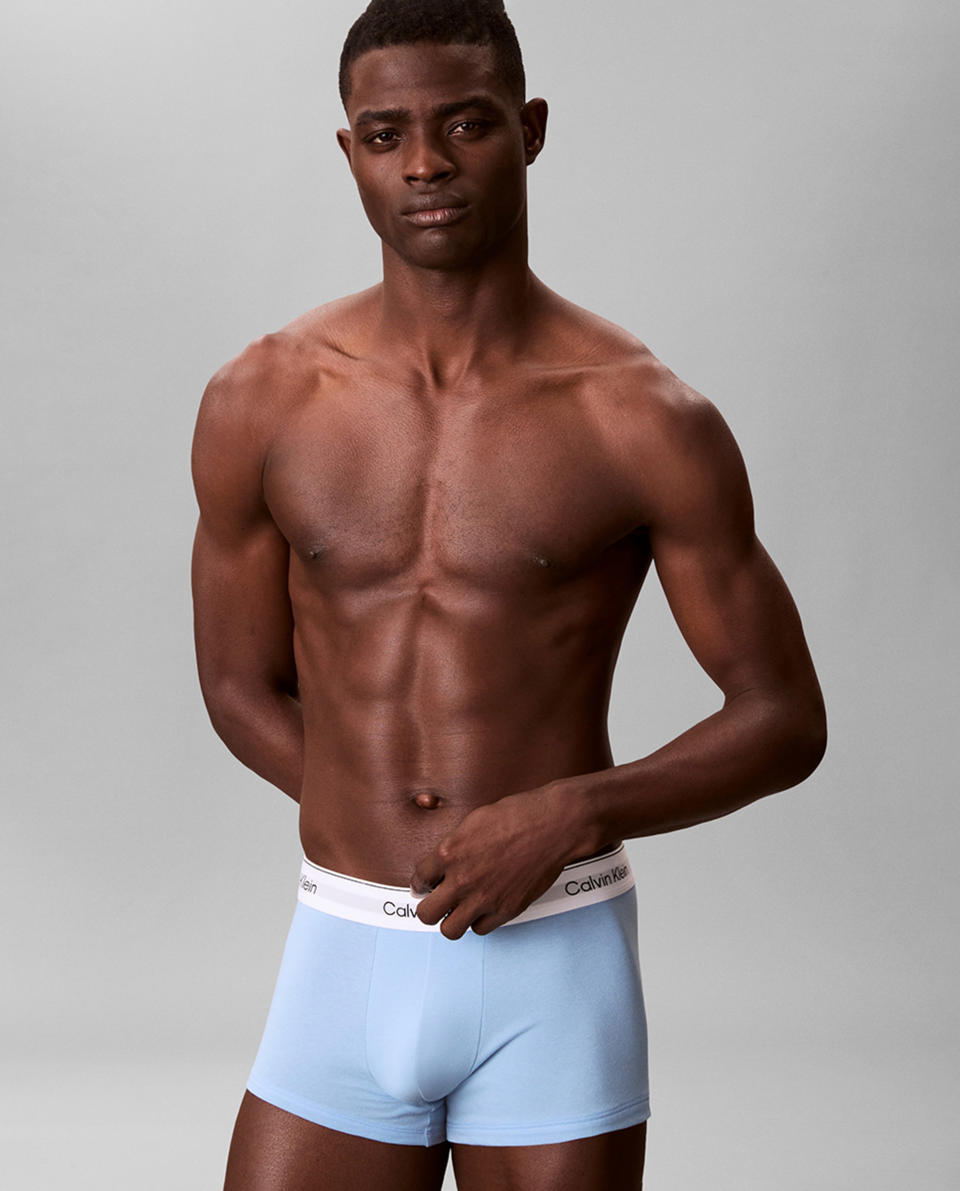 Pack de 3 Boxers de Cintura Baixa - Icon Cotton Stretch Multicolor-5
