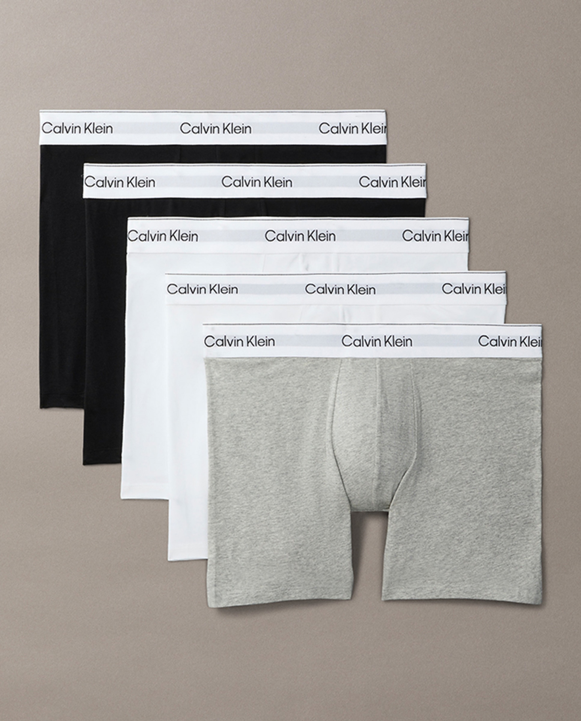 Pack de 5 Boxers Compridos - Icon Cotton Stretch Multicolor-5