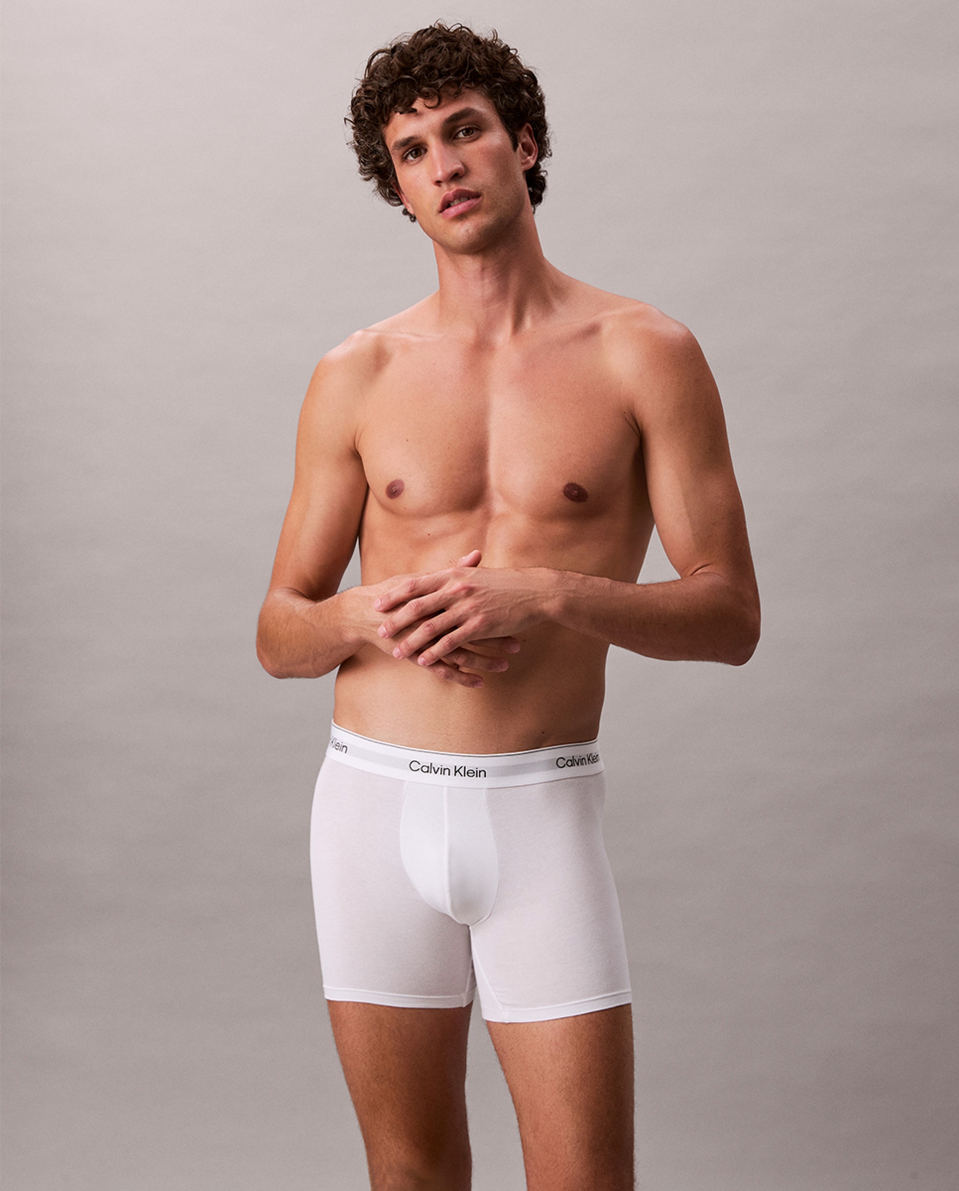 Pack de 5 Boxers Compridos - Icon Cotton Stretch Multicolor-2