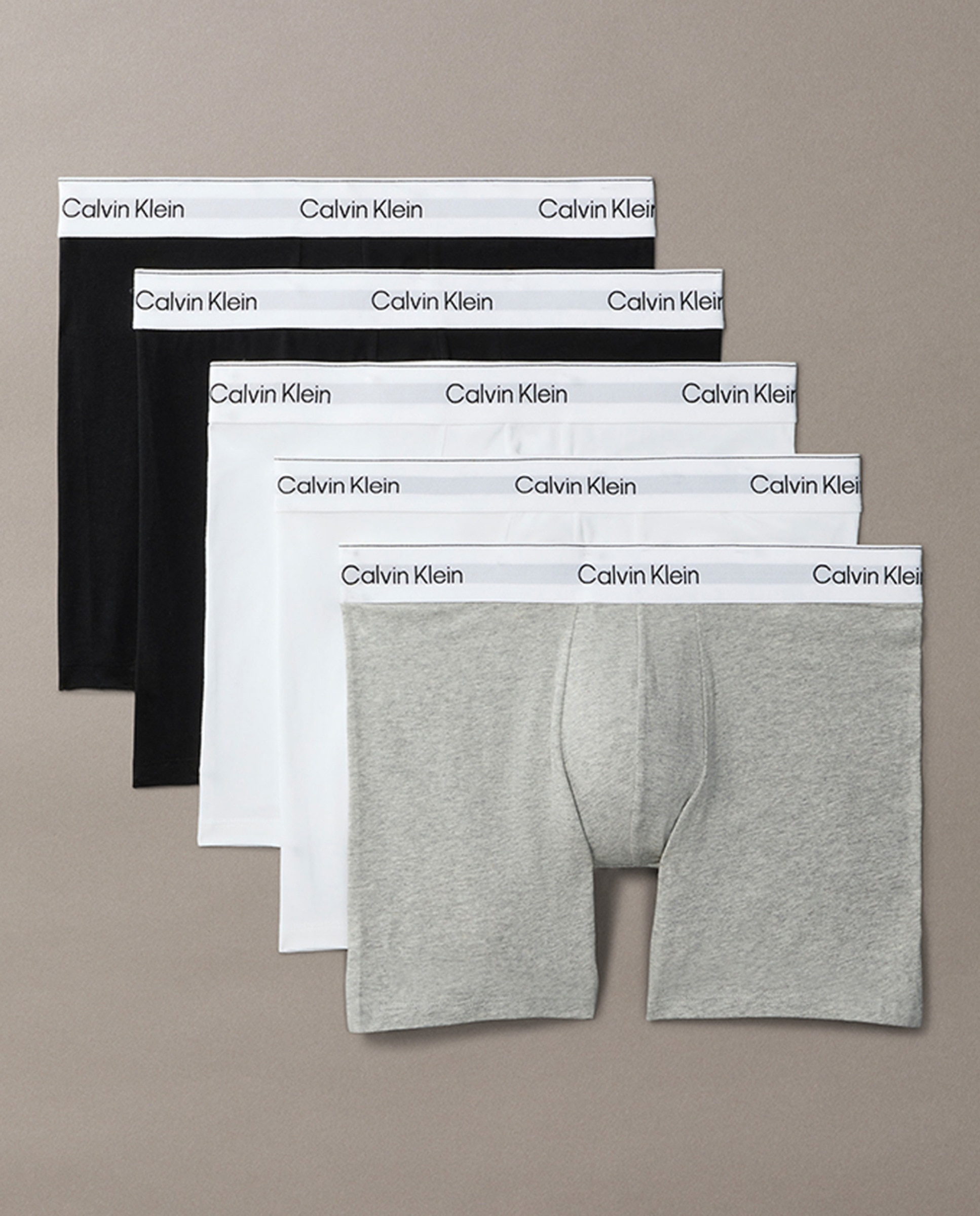 Pack de 5 Boxers Compridos - Icon Cotton Stretch Multicolor-1
