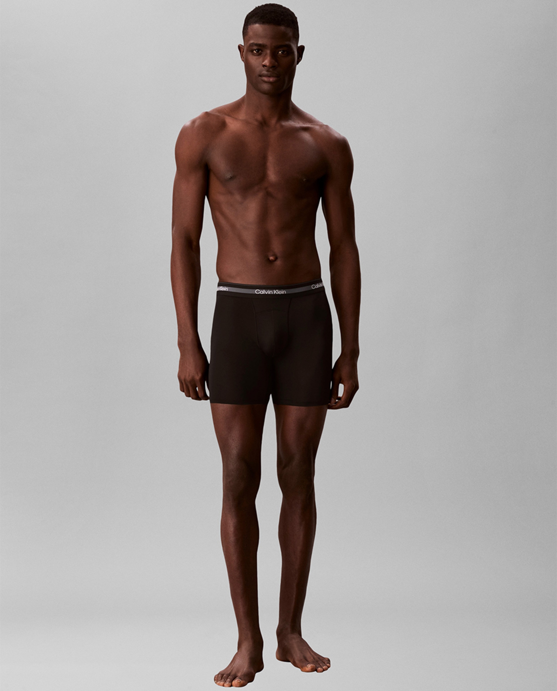 Pack de 3 Boxers Desportivos Extra Compridos Preto-4