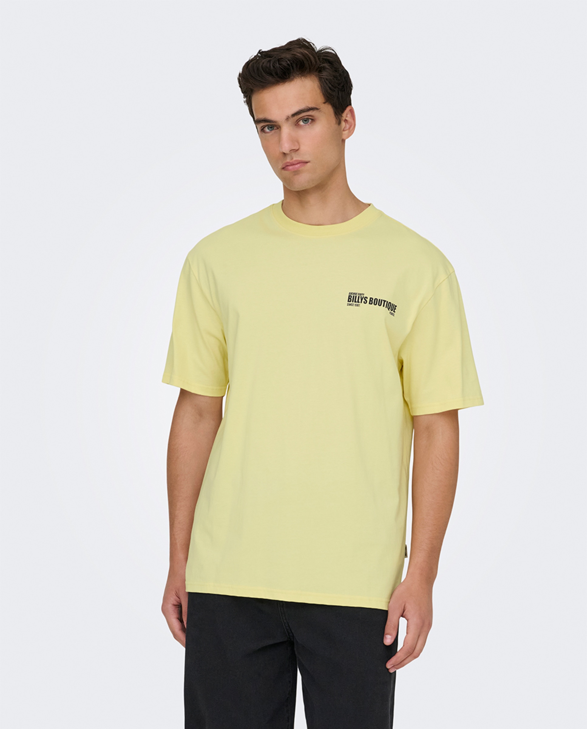 Imagem 0 de T-shirt Relaxed Fit com Manga Curta 100% Algodão.