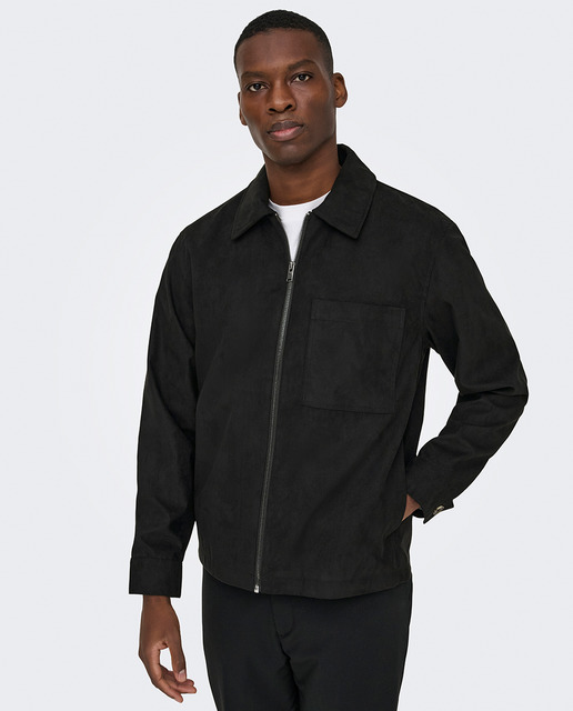 Imagem 0 de Casaco de Camurcina Regular Fit