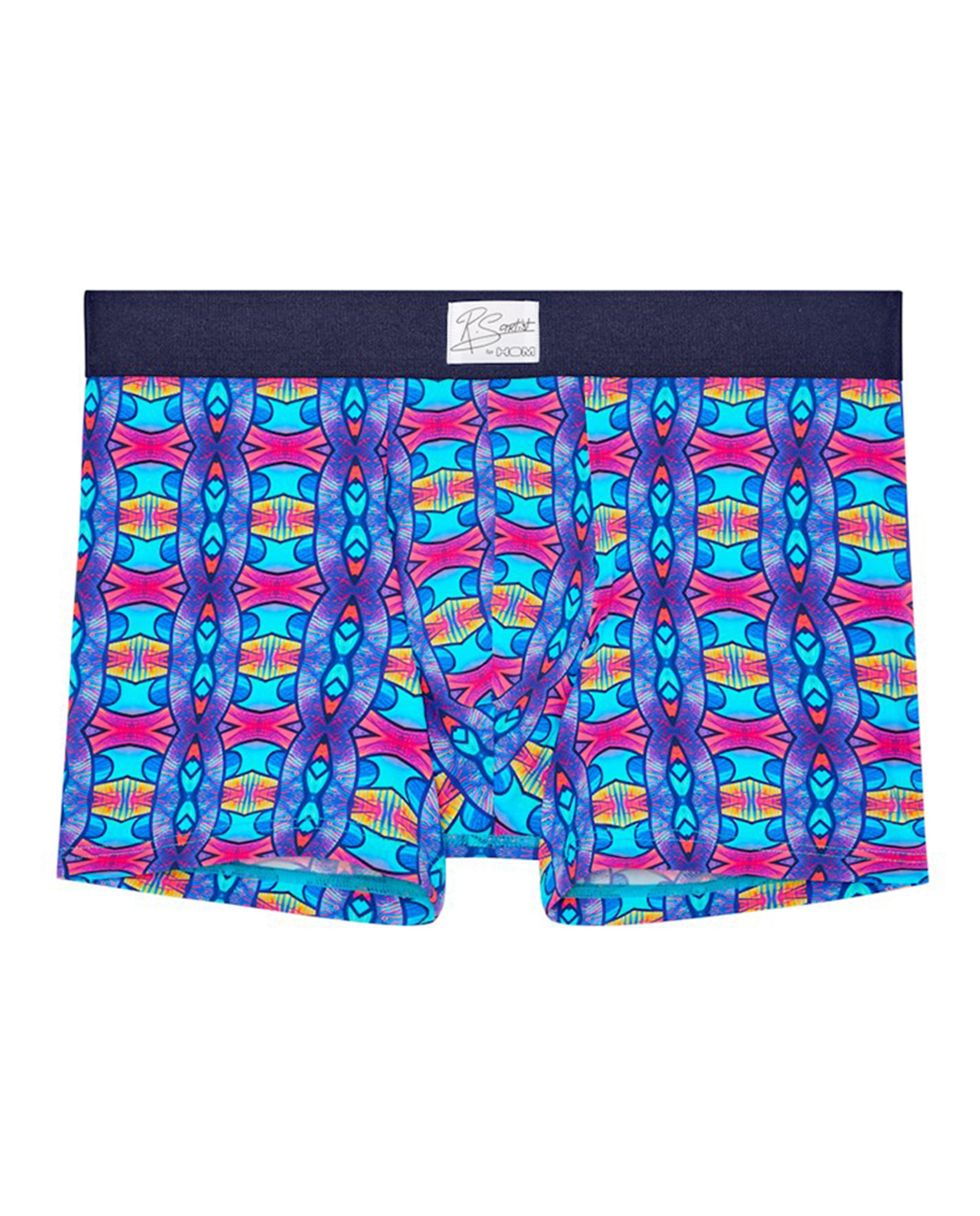 Boxers Fechados em Modal e Algodão Estampados Multicolor-5