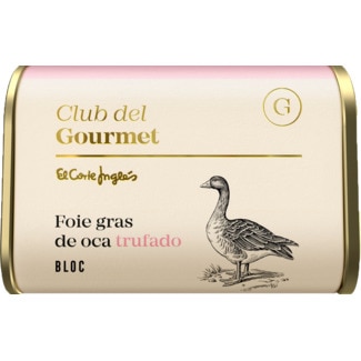 Bloco Foie Gras Trufado lata 130 g - Club Del Gourmet