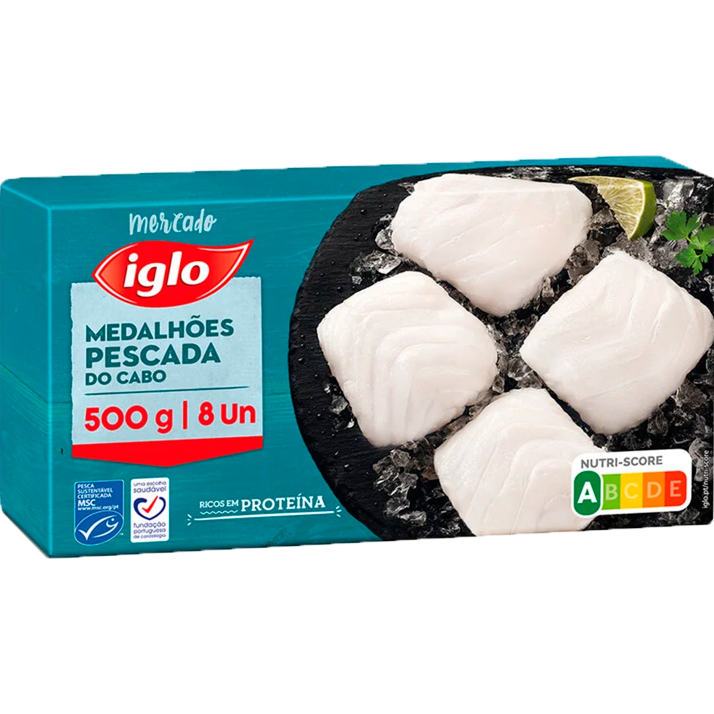 Medalhões de Pescada embalagem 500 g