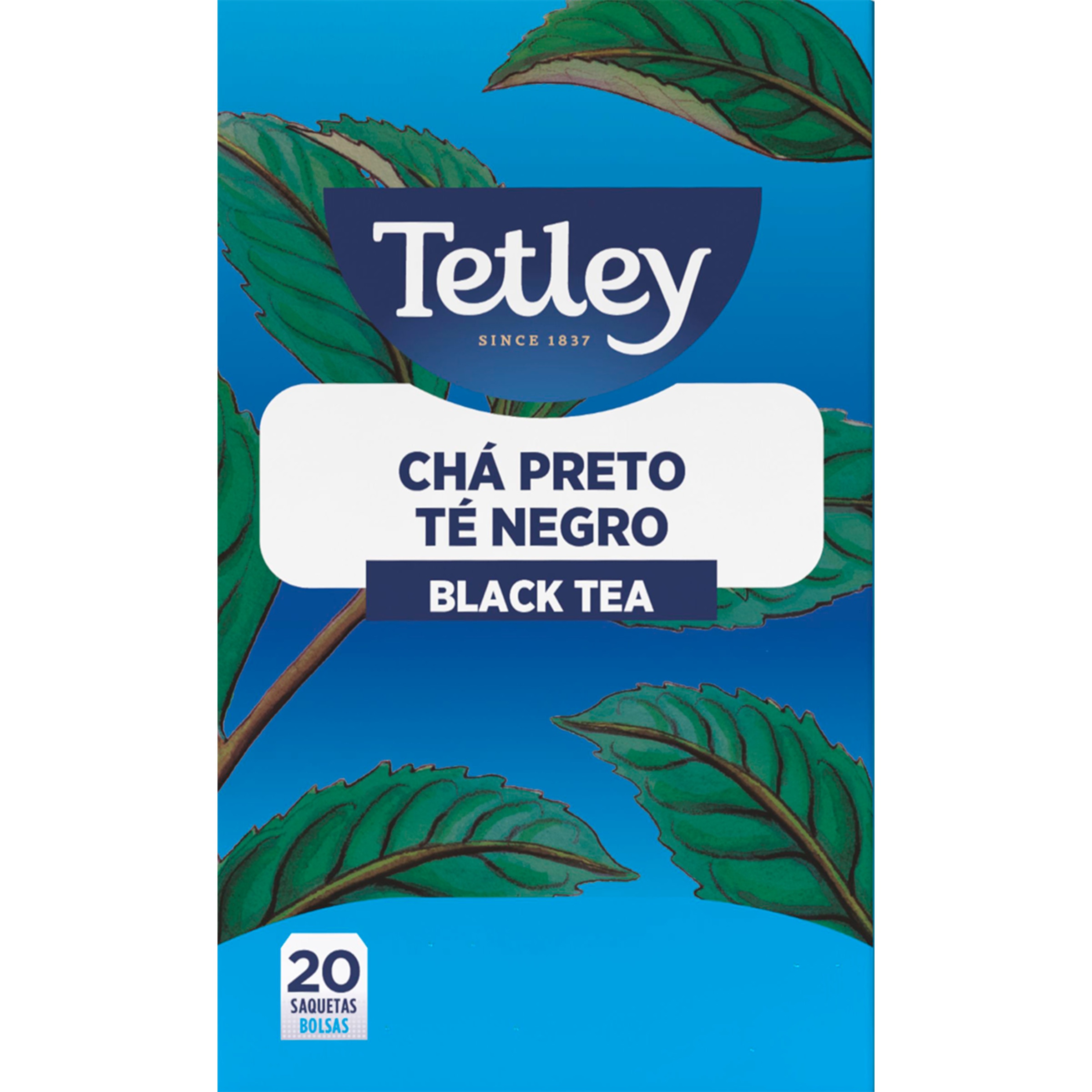 Chá Preto embalagem 20 unidades