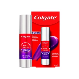 Purple Serum Max White embalagem 40 ml - Colgate