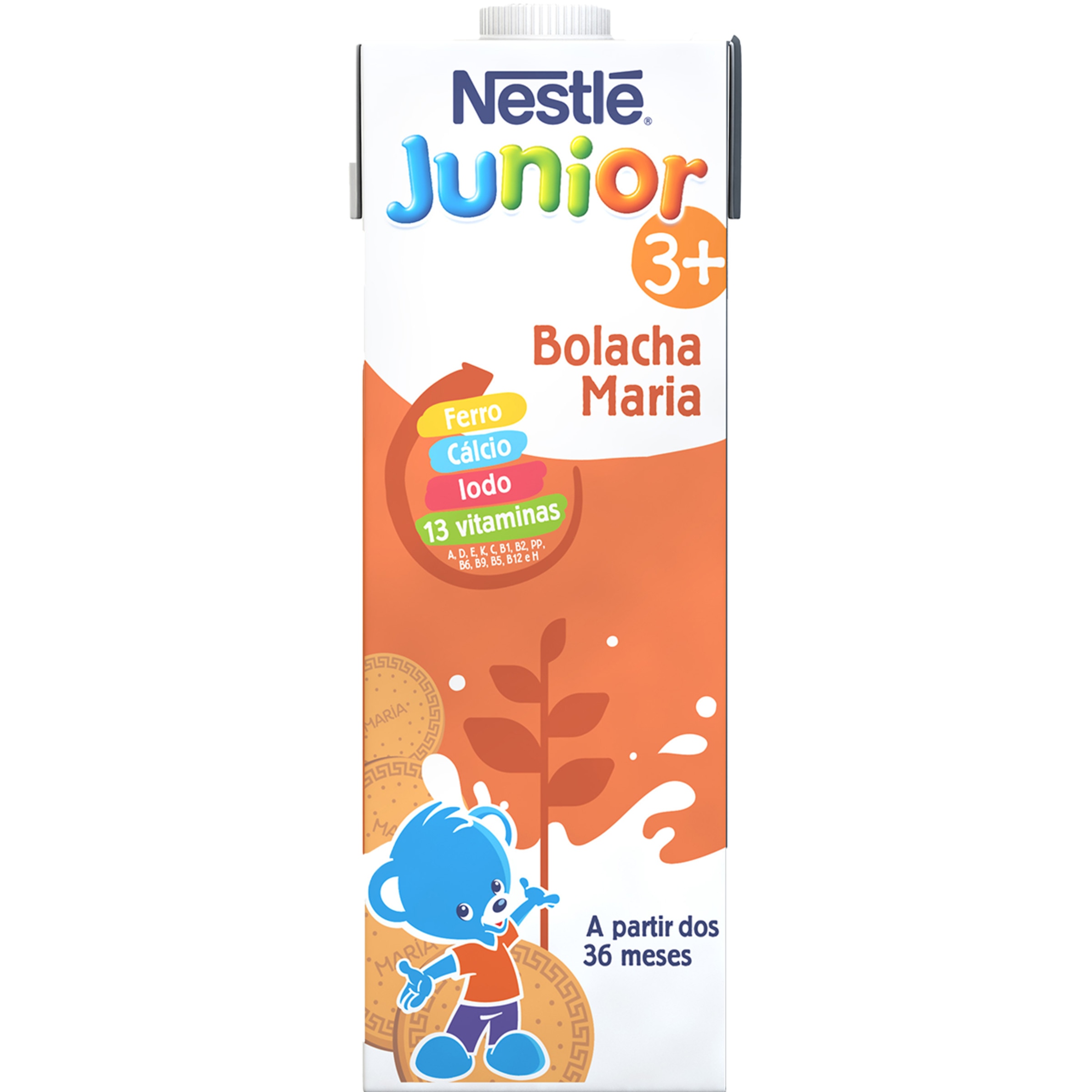 Leite de Crescimento Bolacha Maria 3+ embalagem 1 L