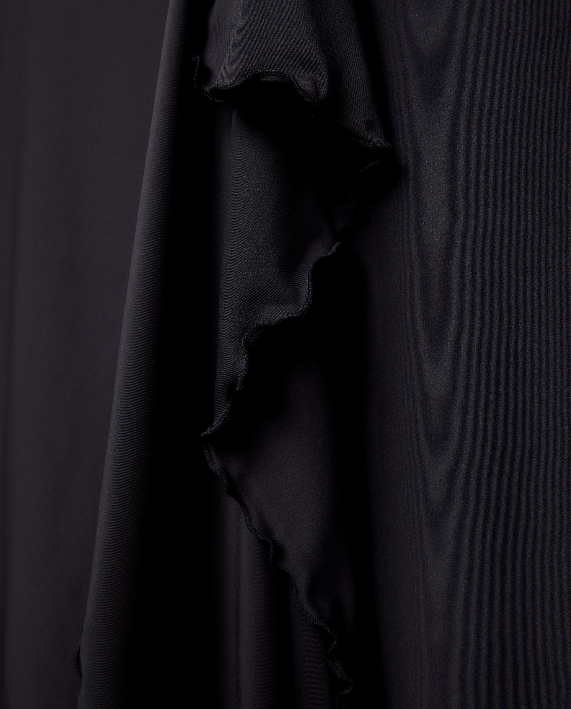 Páreo de Microfibra Liso Preto-3