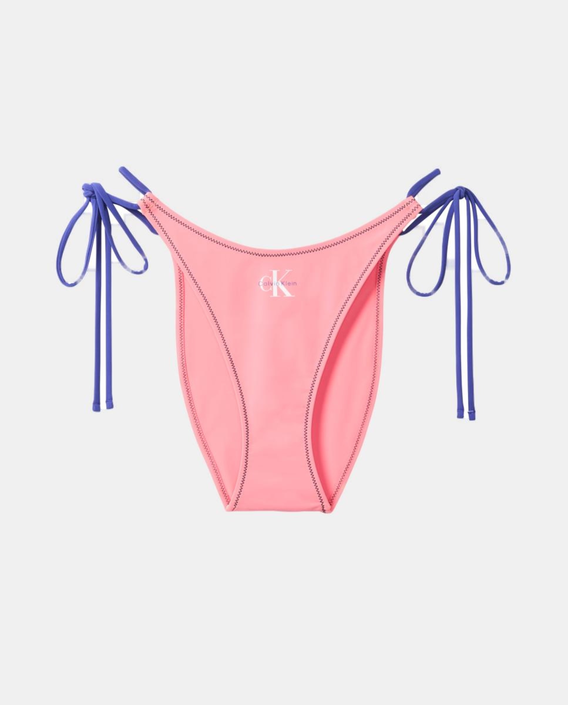 Parte de Baixo de Biquíni com Laço Rosa-5