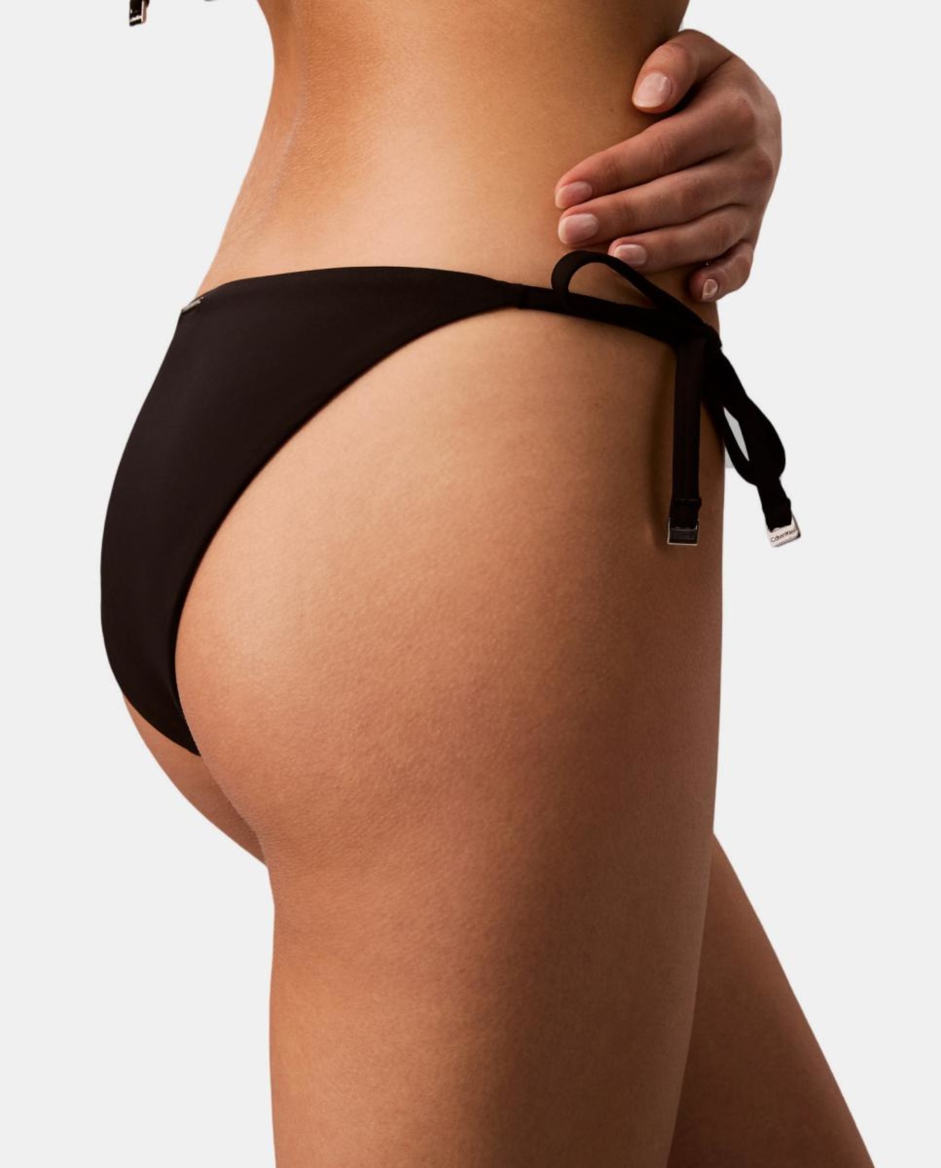 Parte de Baixo de Biquíni com Laço Preto-3