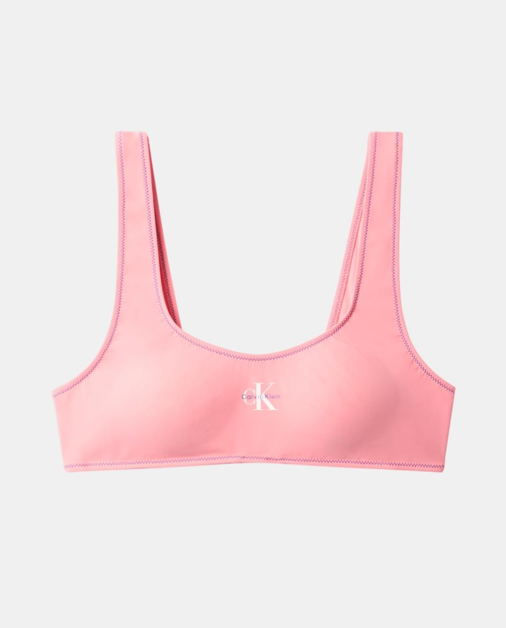 Parte de Cima de Biquíni Bralette Rosa-5