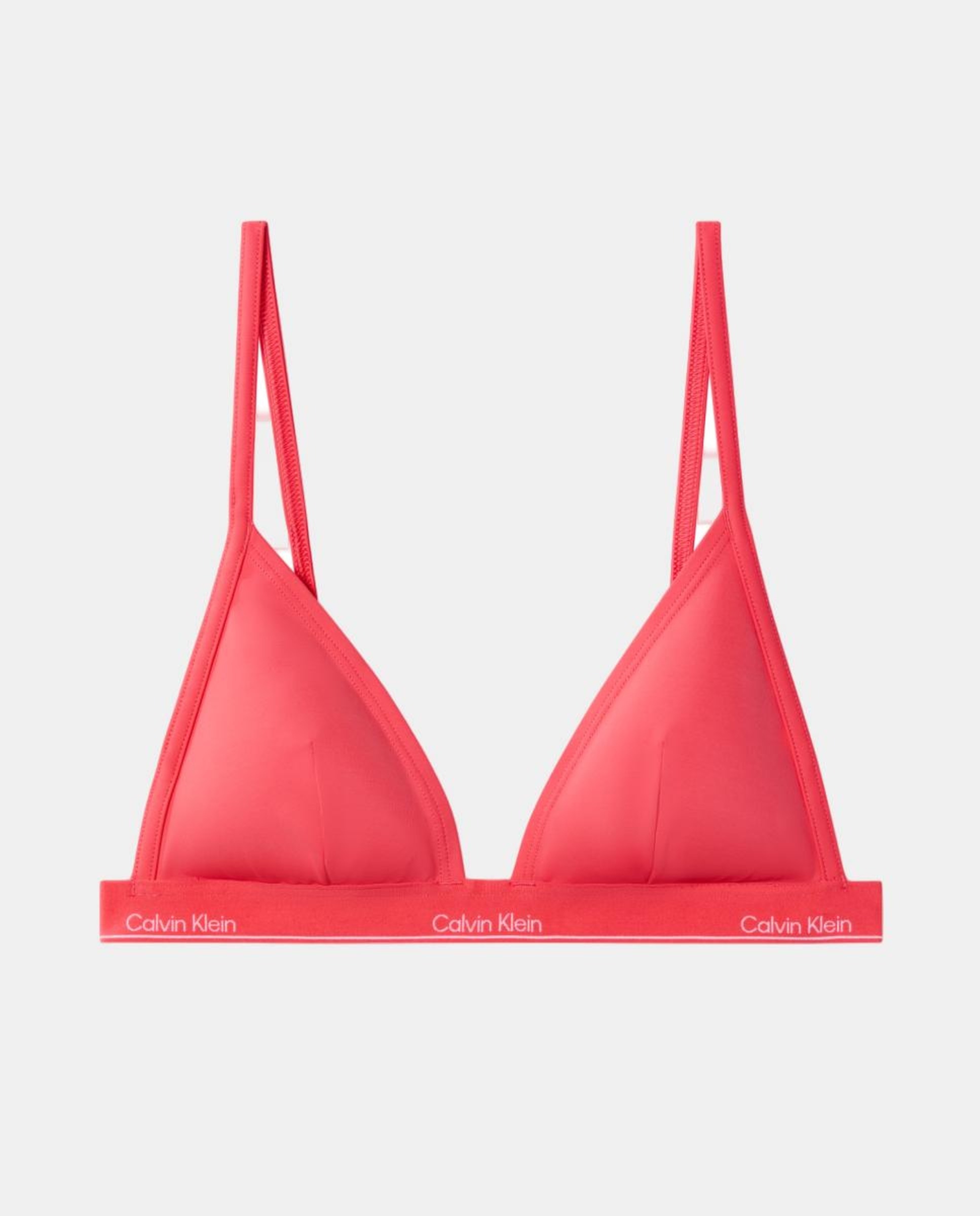 Parte de Cima de Biquíni Triangular Vermelho-5