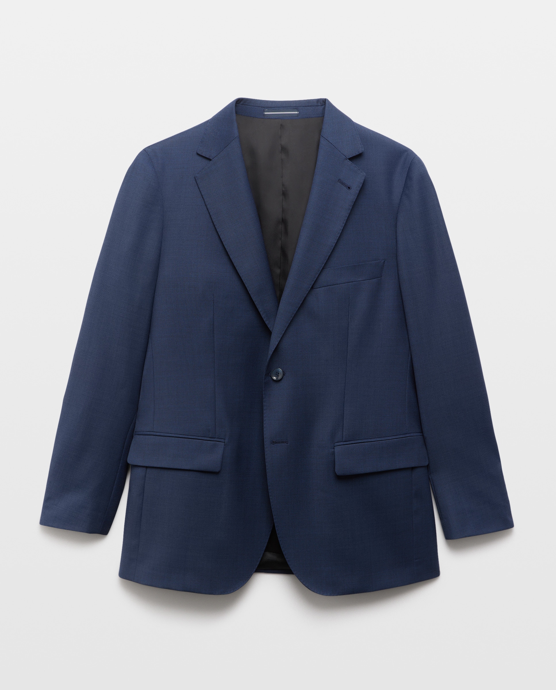 Casaco de Fato Separate Regular Lavável Azul-marinho-5