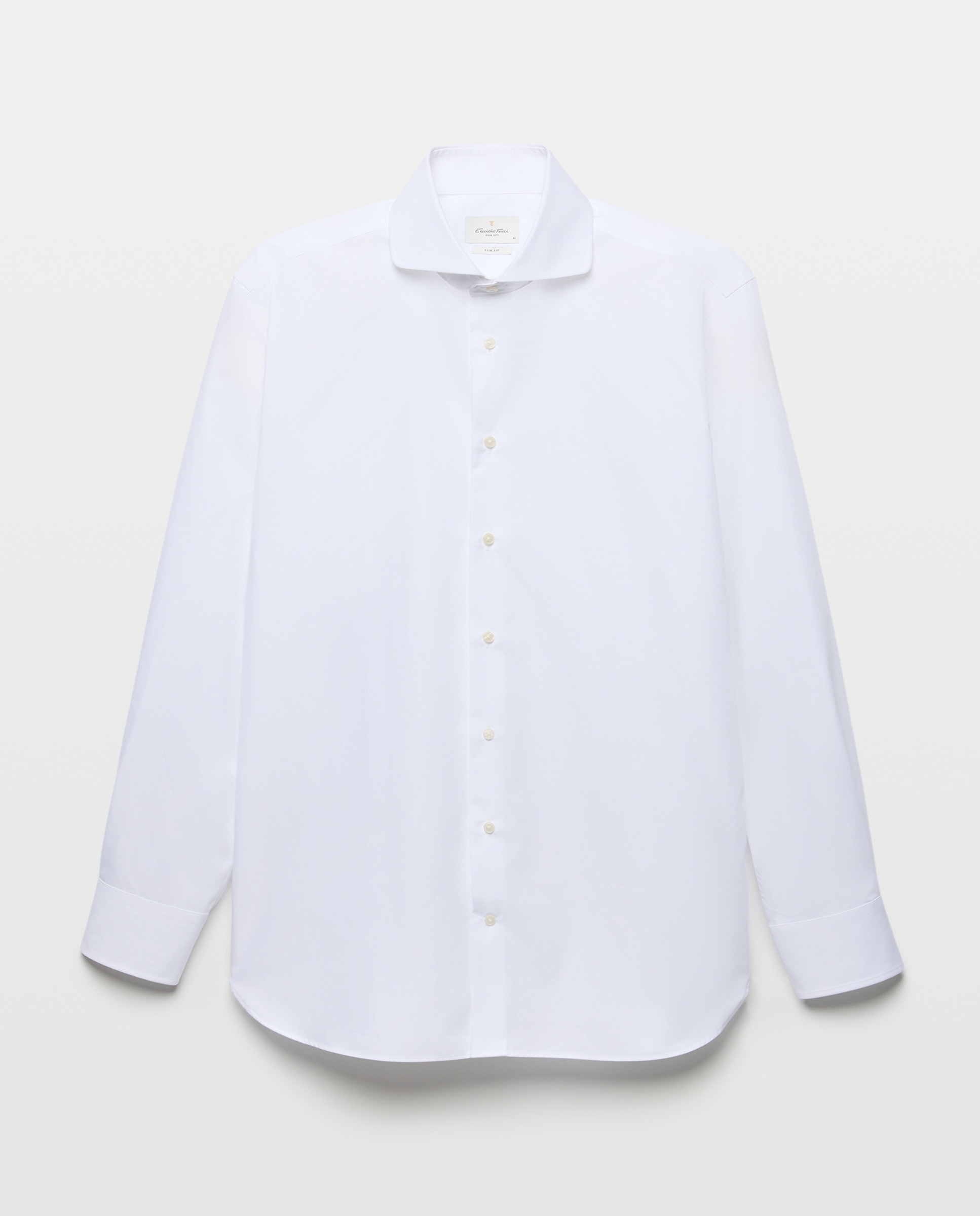 Camisa Formal Slim Fit Branco-5