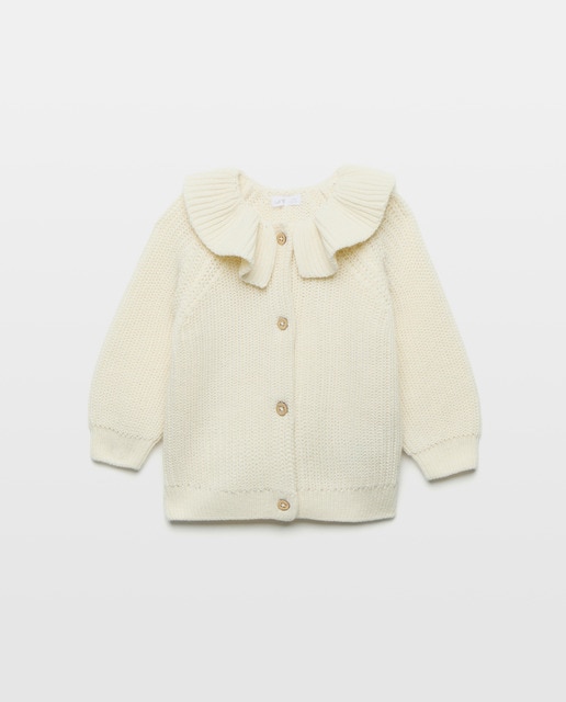 Imagen 0 de Chaqueta bebé niña cuello volante