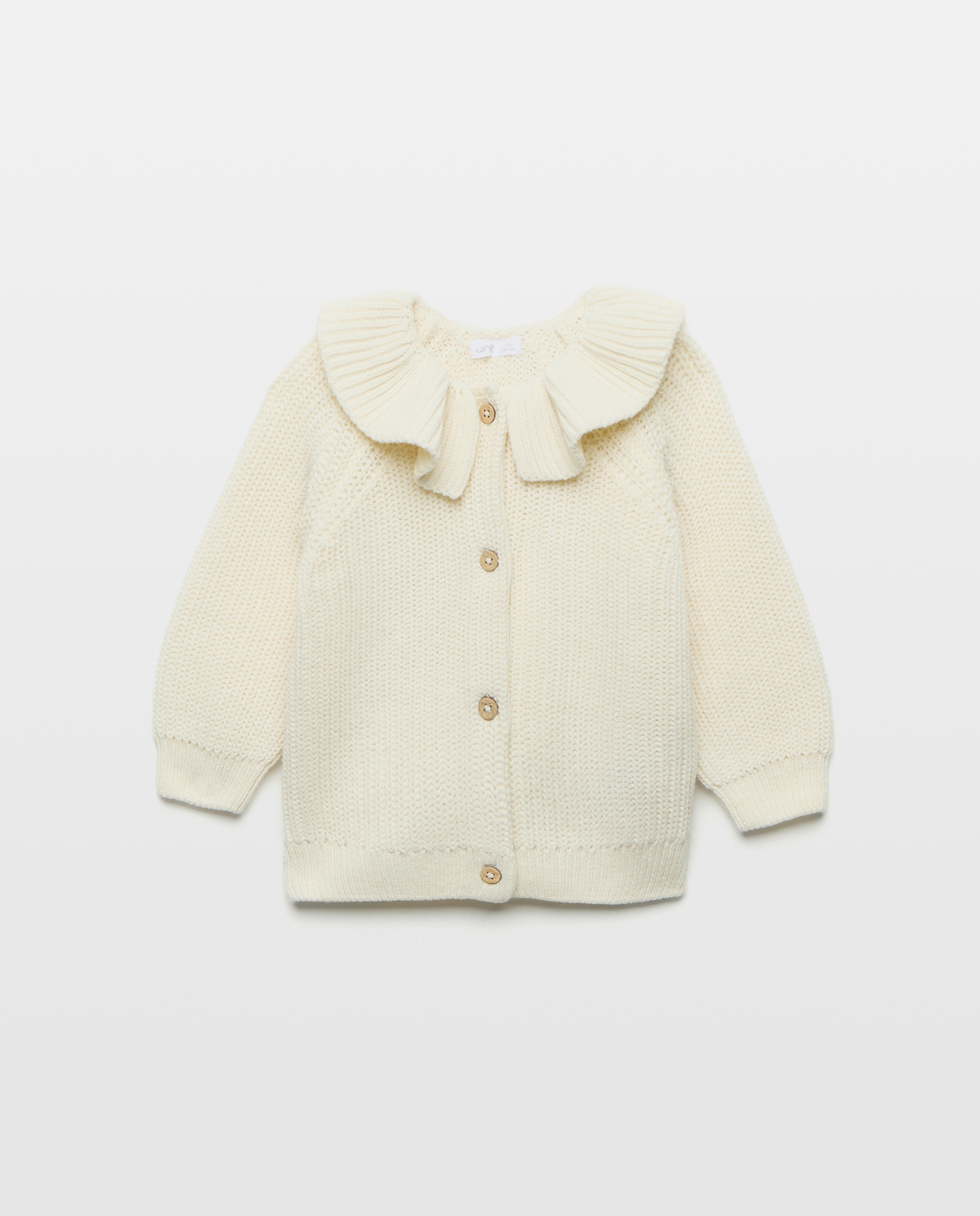 Imagen 0 de Chaqueta bebé niña cuello volante