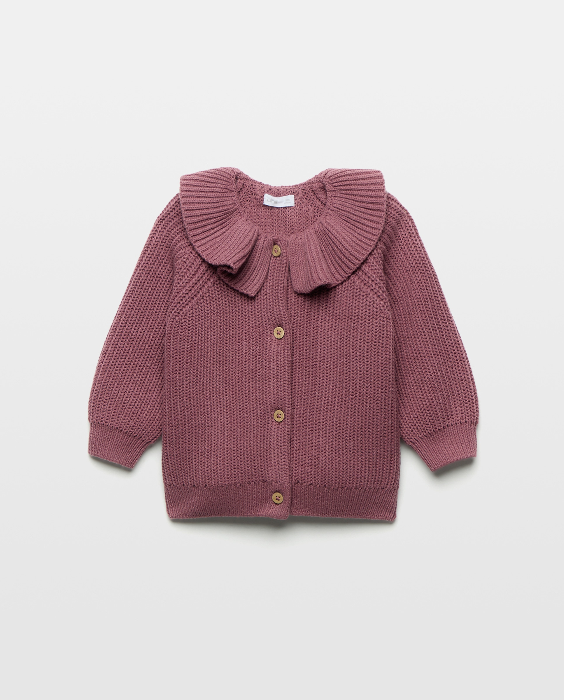 Imagen 0 de Chaqueta bebé niña cuello volante