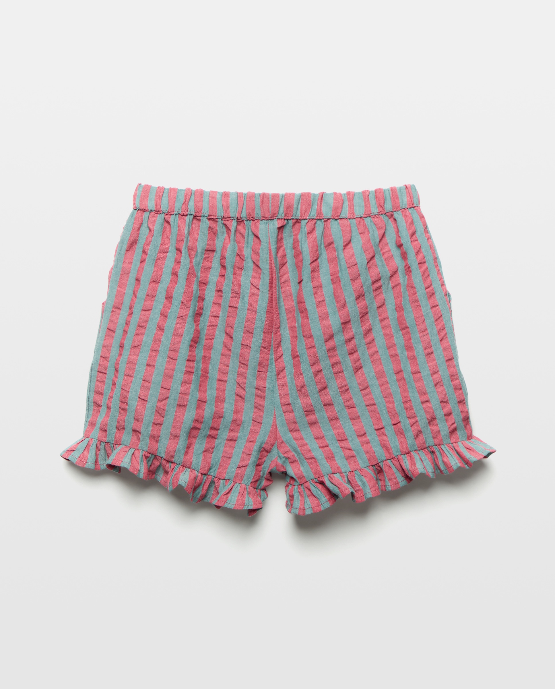Short niña volante set Buganvilla-2