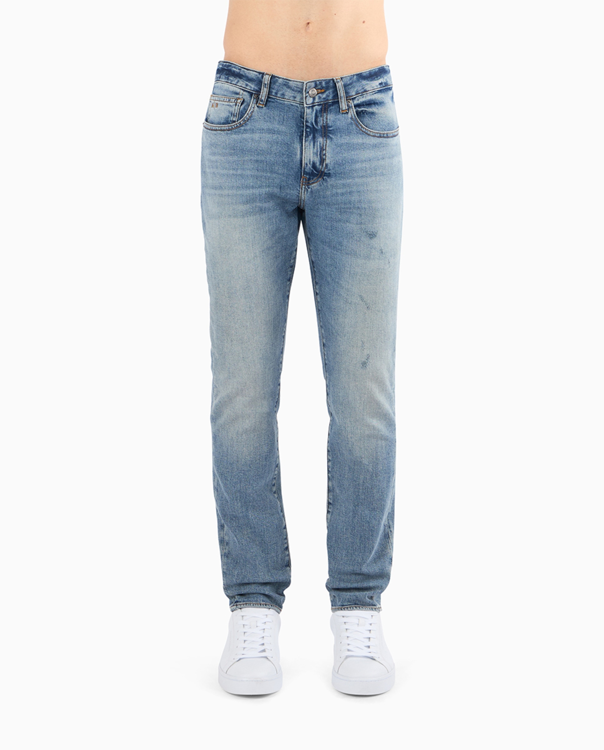 Imagem 0 de Jeans J14 Slim Fit com Lavagem Clara