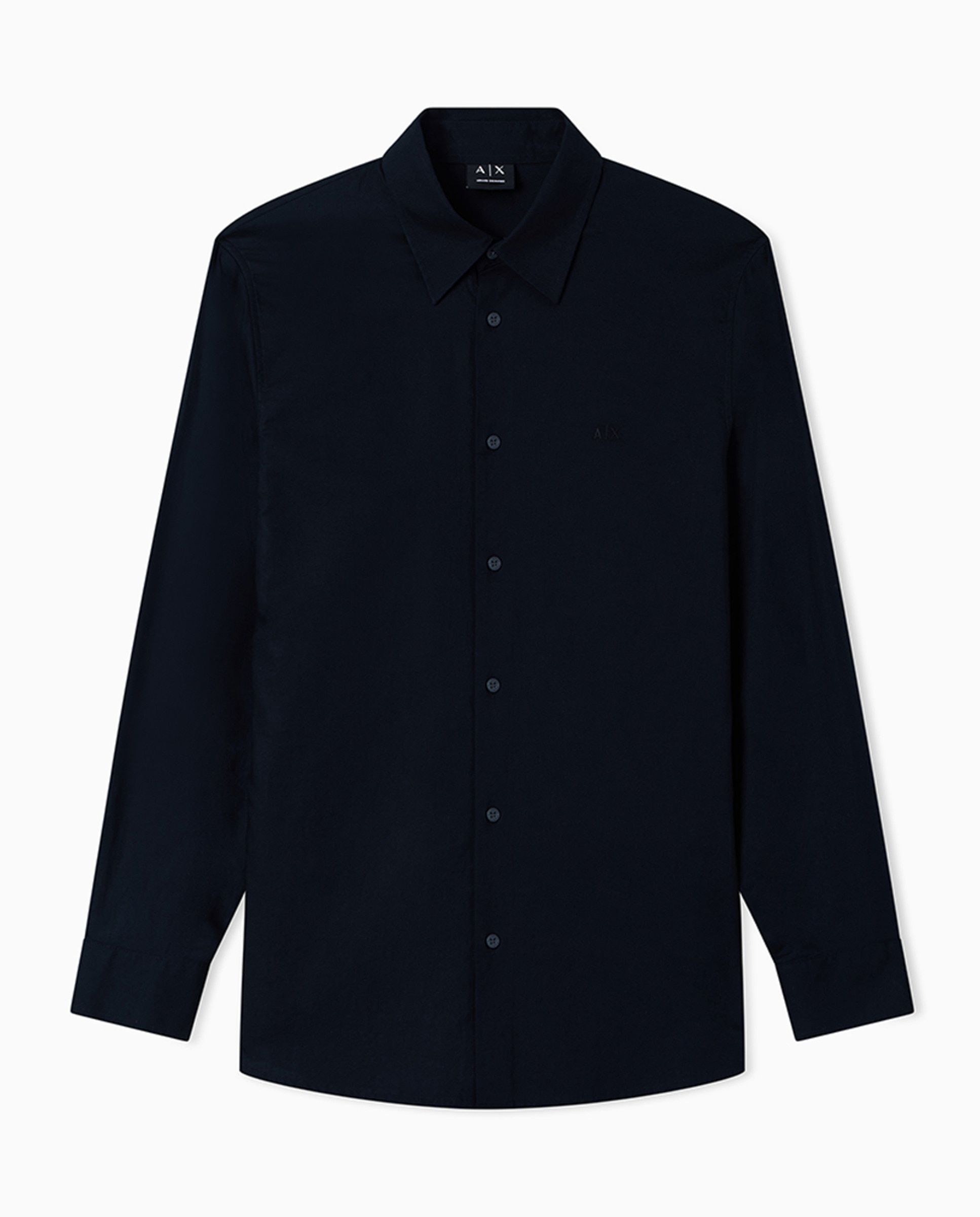 Imagem 0 de Camisa em Mistura de Linho Regular Fit