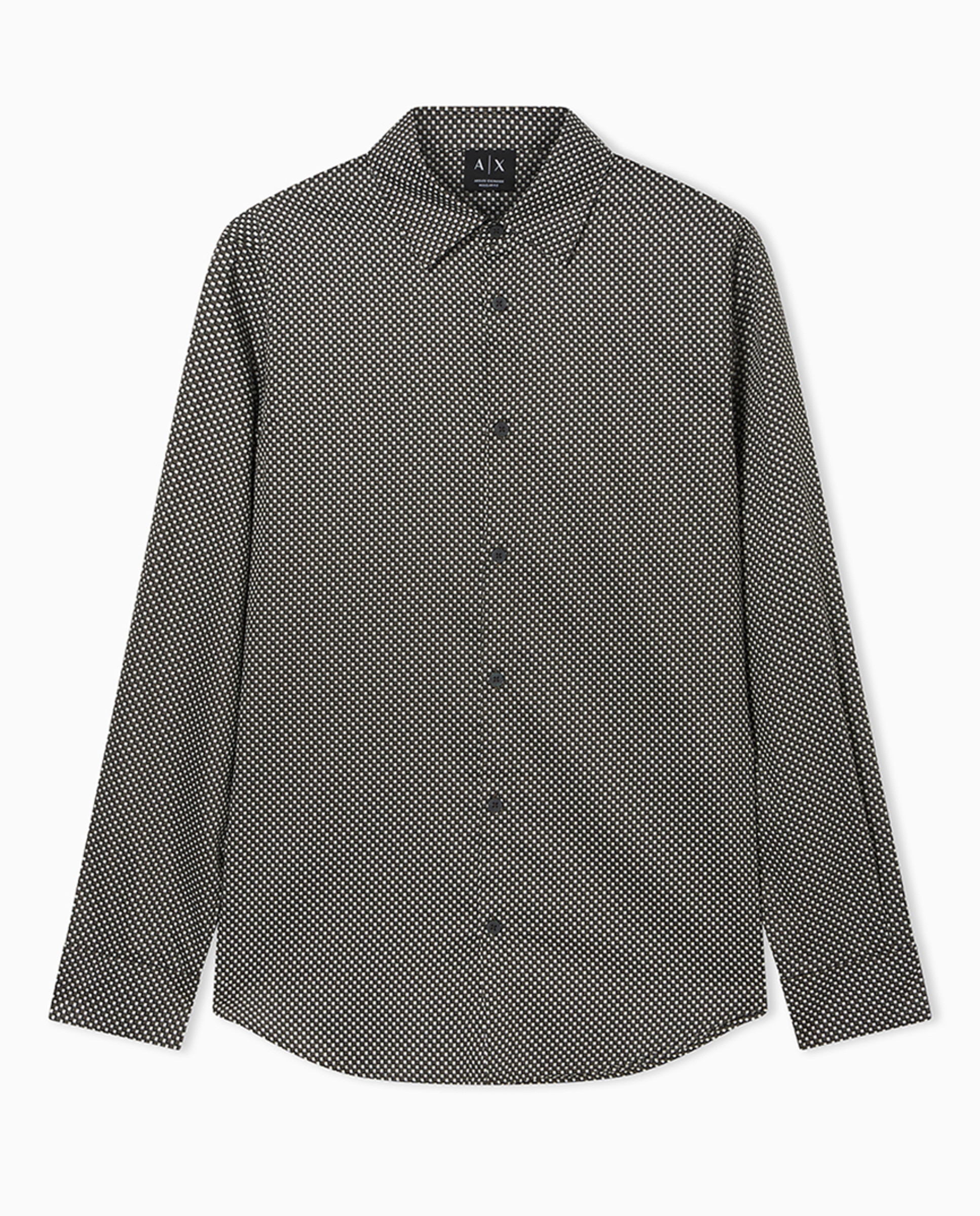 Imagem 0 de Camisa de Algodão Estampado Regular Fit